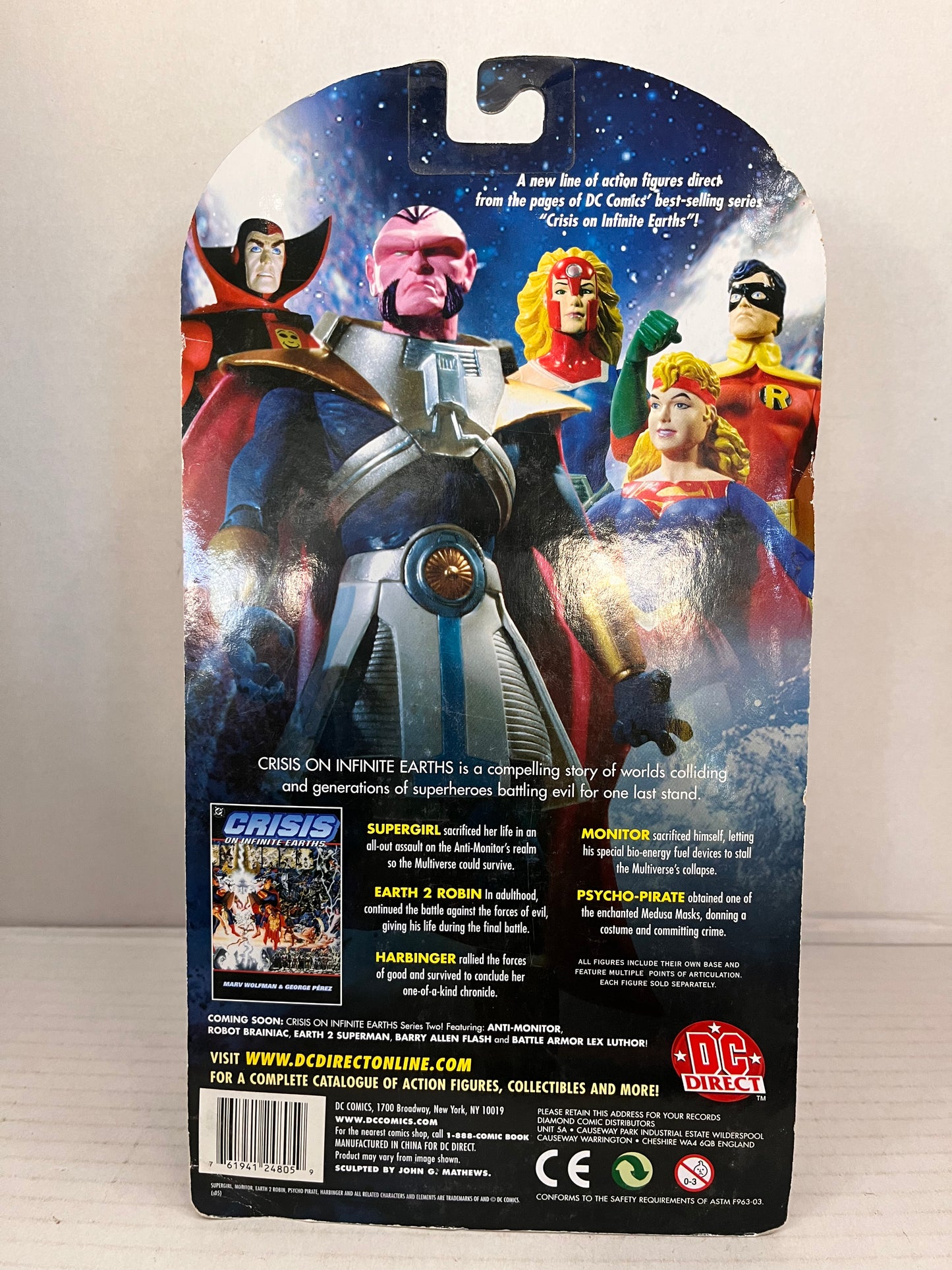 DC Direct Crisis Of Infinite Earths Harbinger Series 1 Action Figure