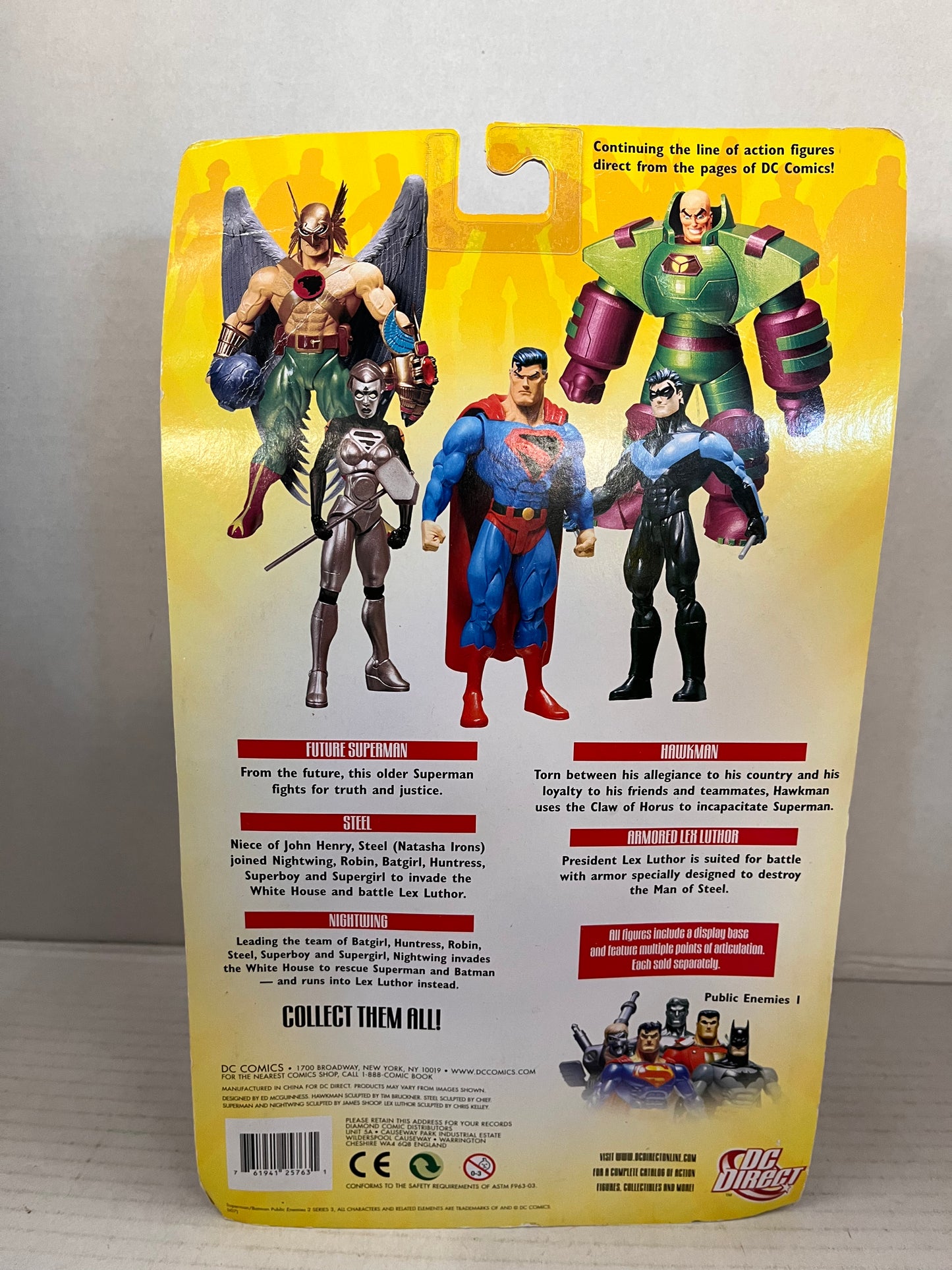 Superman/Batman Series 3 Public Enemies 2 Hawkman Action Figure