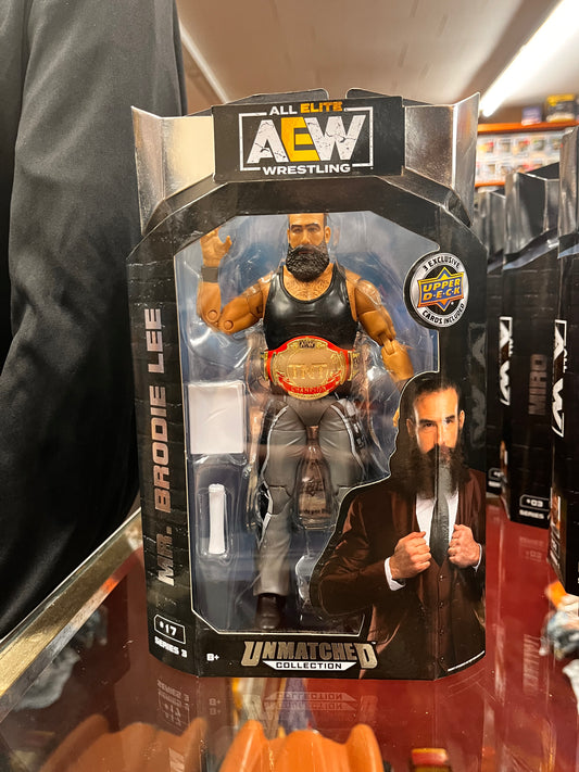 MR. BRODIE LEE AEW ALL ELITE WRESTLING UNMATCHED COLLECTION SERIES 3 #17