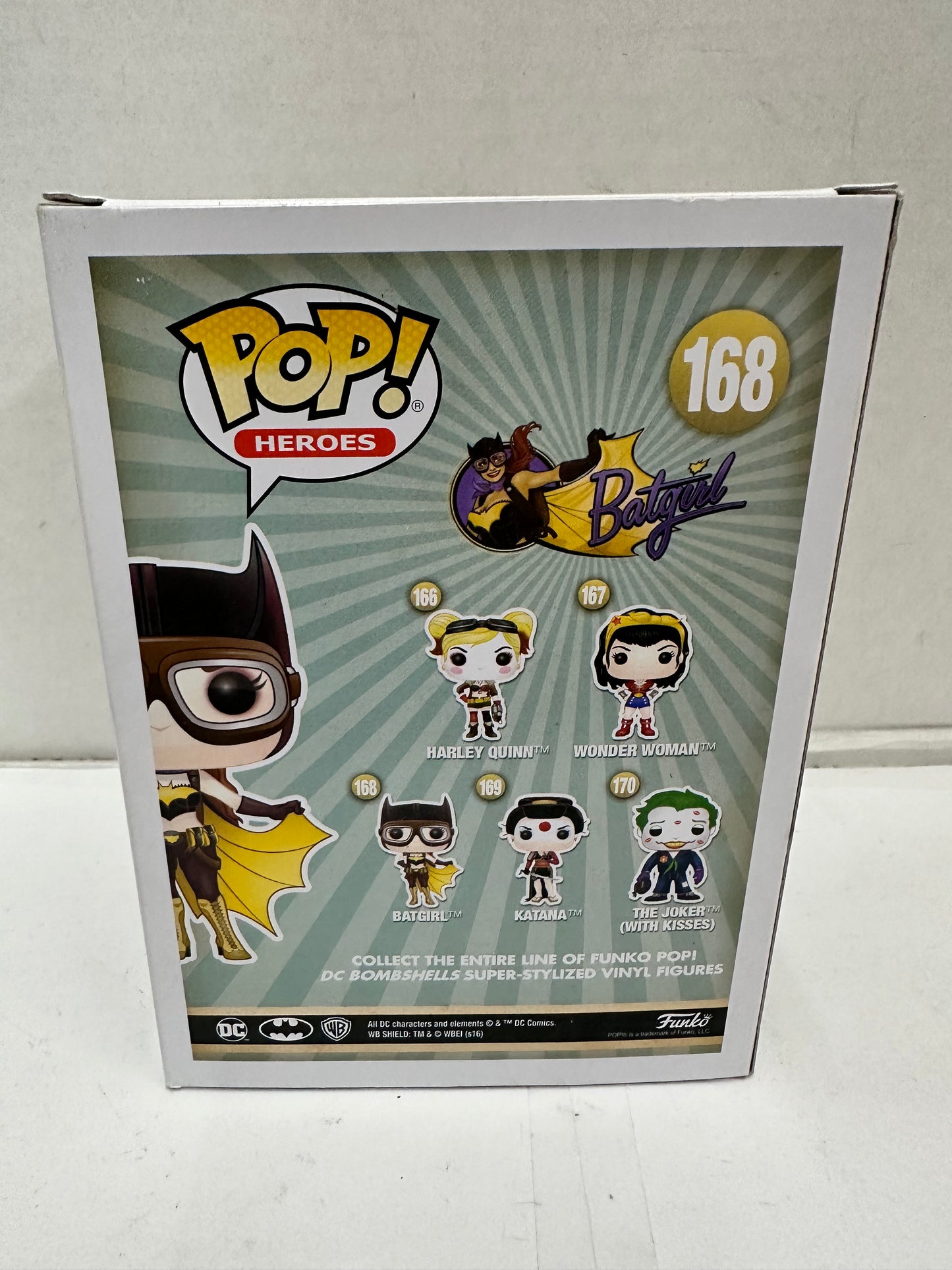 Funko Pop! Vinyl: DC Comics Bombshells- Batgirl #168