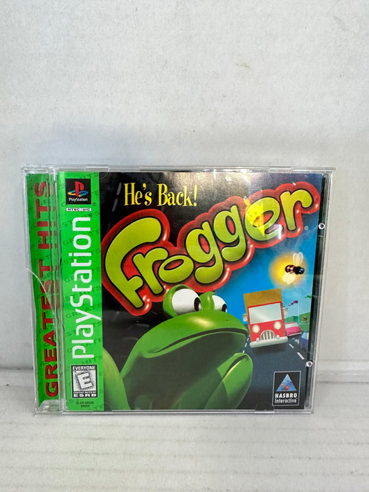 Frogger (Sony Playstation 1, 1997) PS1 CIB Complete w/ Manual