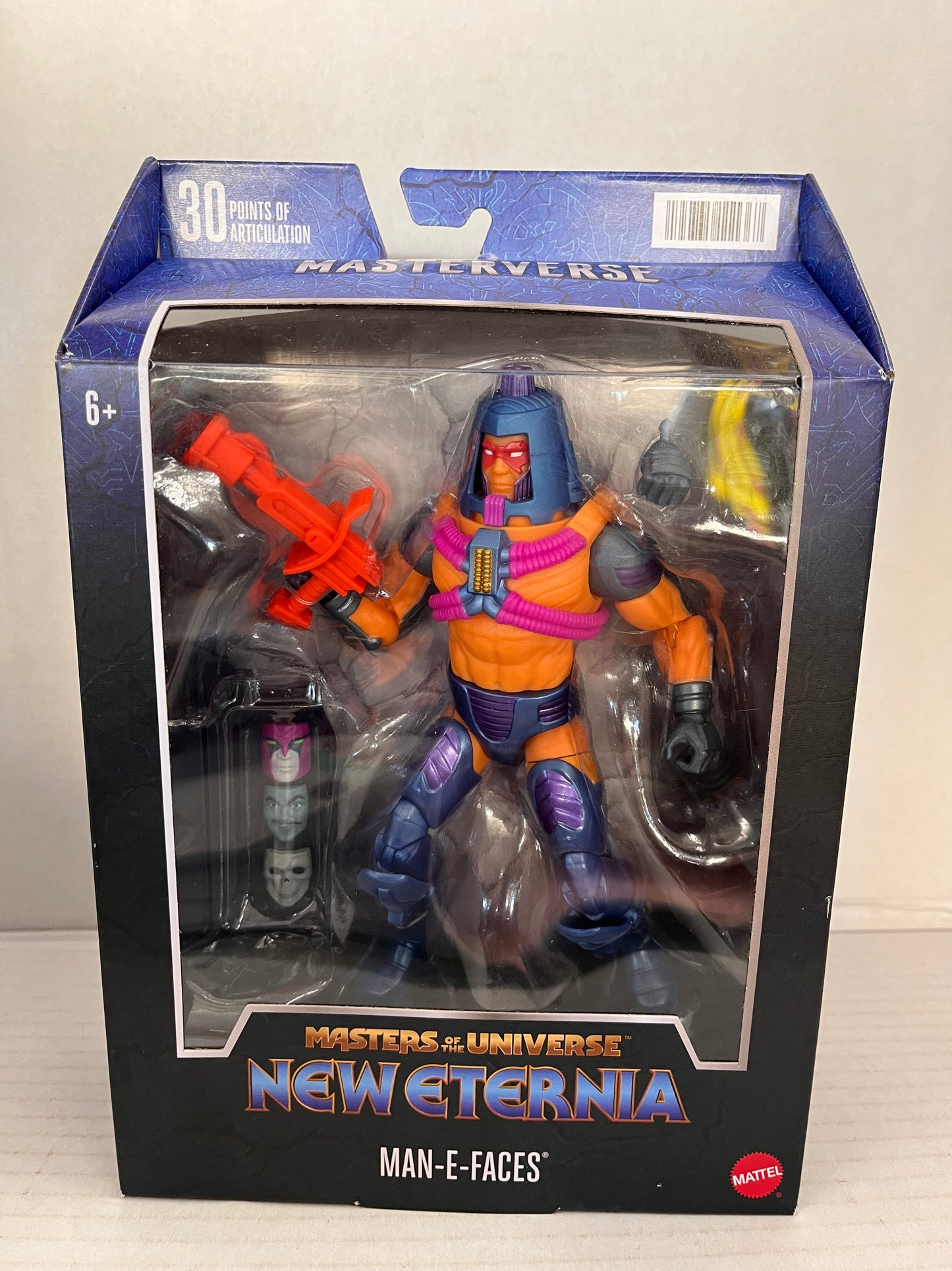 Masters of the Universe MAN-E-FACES New Eternia Mattel 2022