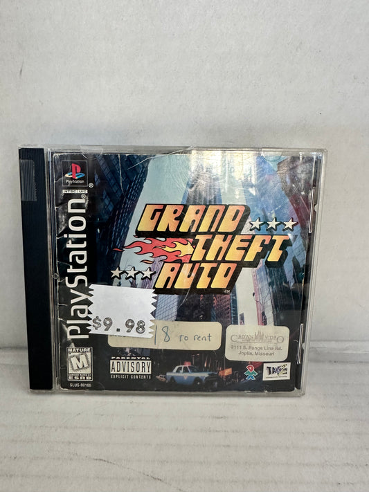 Grand Theft Auto PlayStation 1 1998 Take Two