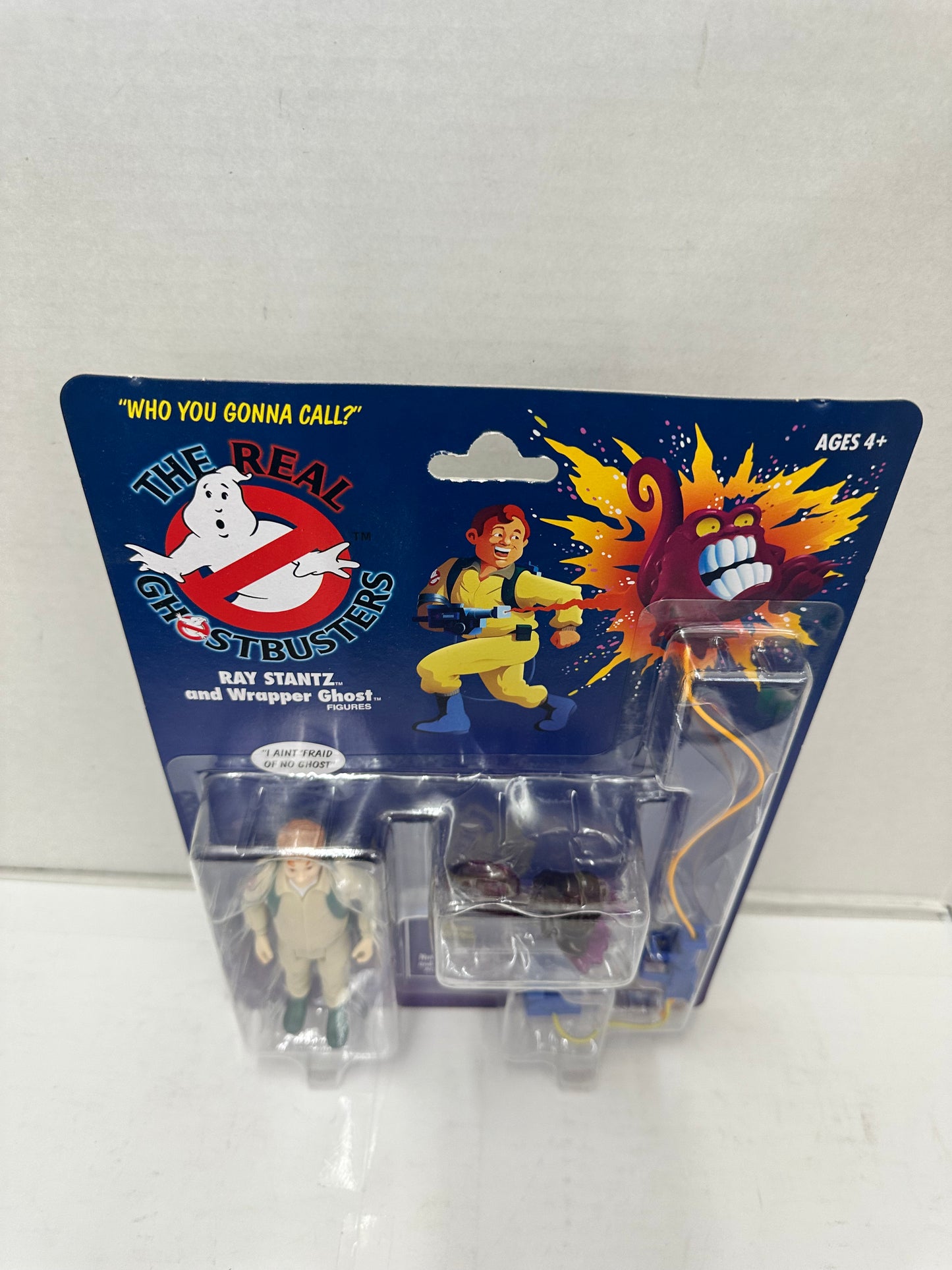 KENNER CLASSICS THE REAL GHOSTBUSTERS RAY STANTZ & WRAPPER GHOST ACTION FIGURE
