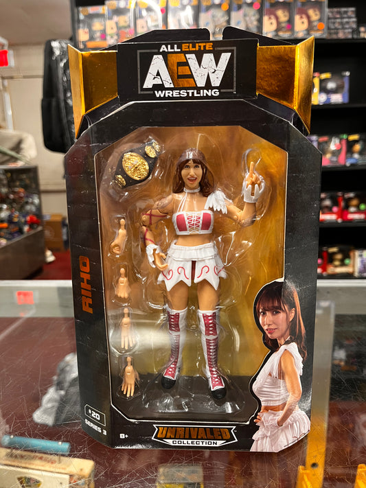Jazwares AEW Series 3 #20 Unrivaled Collection Riho Action Figure