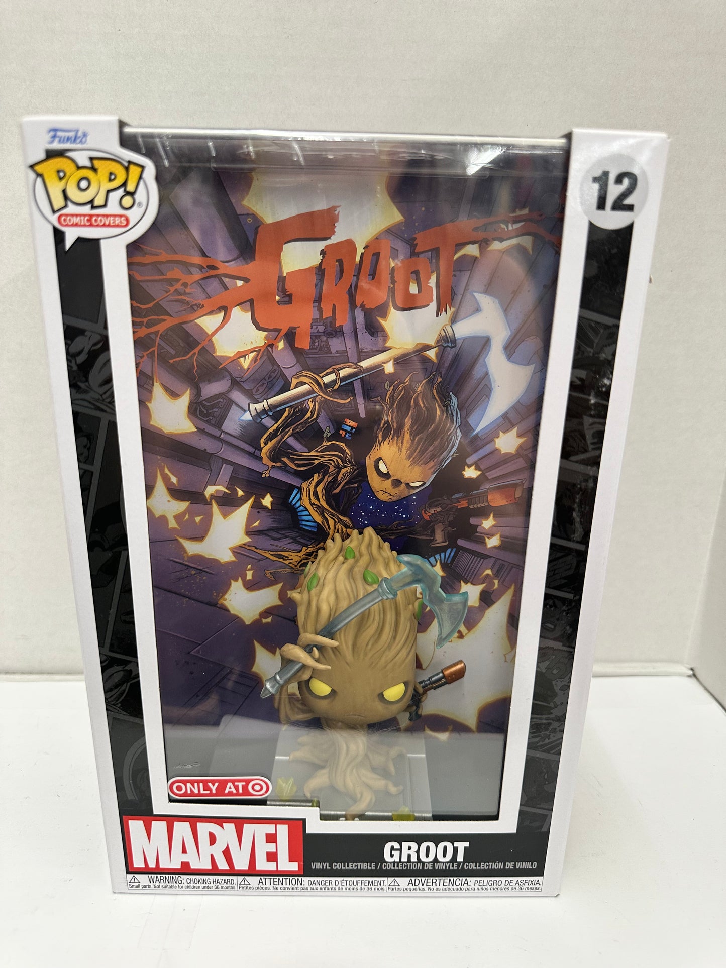 Funko Pop Comic Covers Groot #12 Target Exclusive Marvel Vinyl Figure