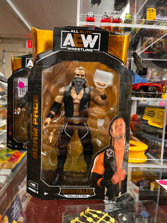 AEW Unrivaled Hangman Adam Page Series 5 #40 Wrestling Action Figure NEW IN BOX