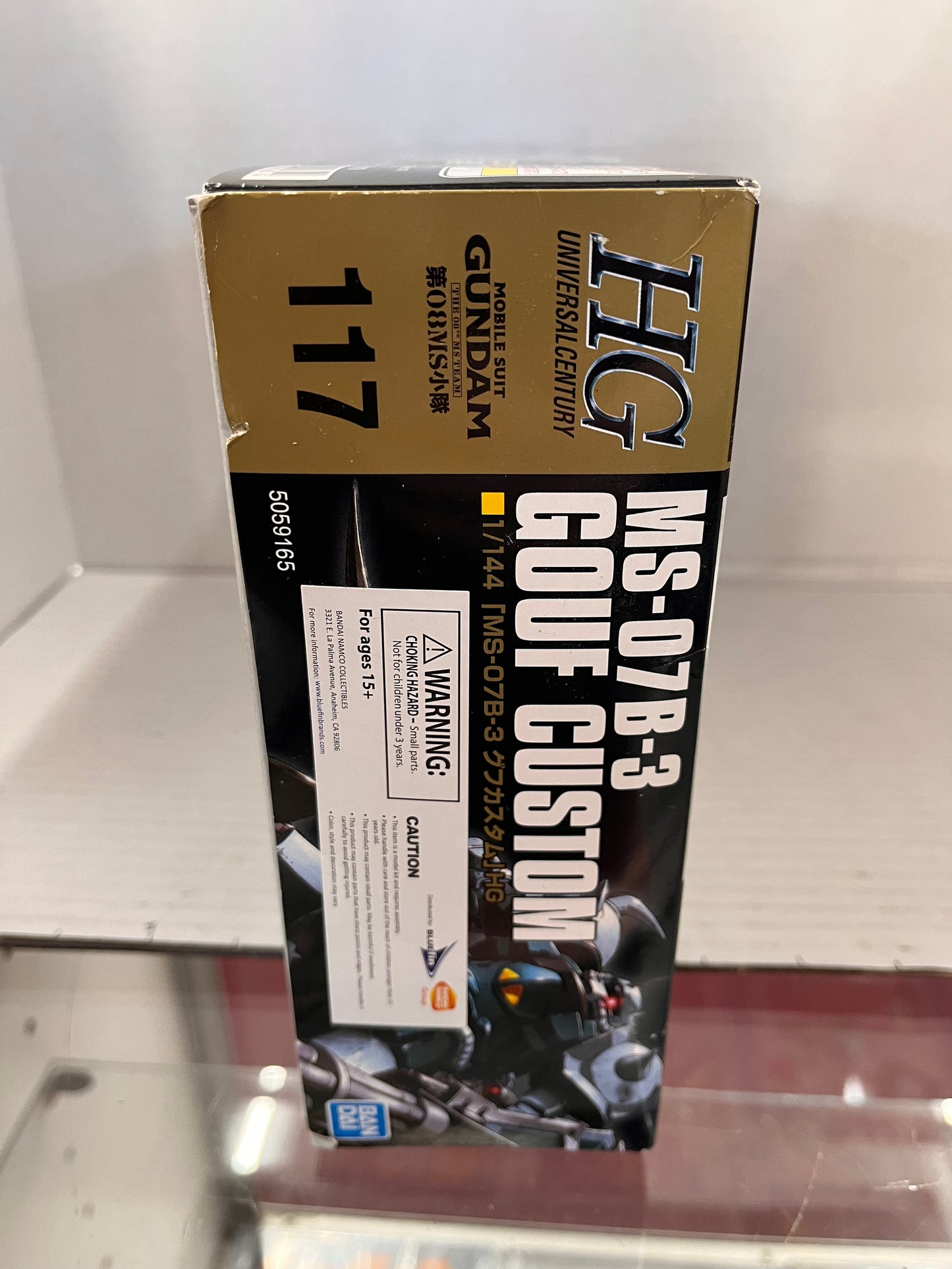 MS-07B Gouf Custom Gundam 08th MS Team, Bandai Hobby HGUC