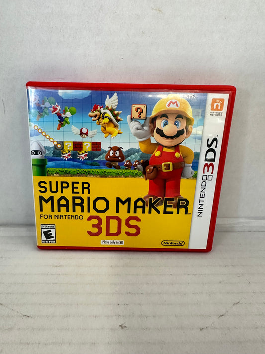 Super Mario Maker Nintendo 3DS Complete CIB -Case & Manual