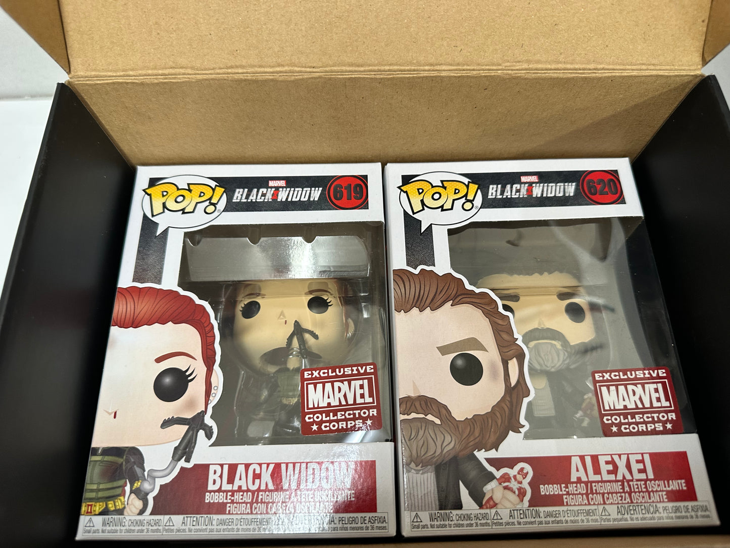 Funko Marvel Collector Corps Black Widow Mystery box (XL shirt)