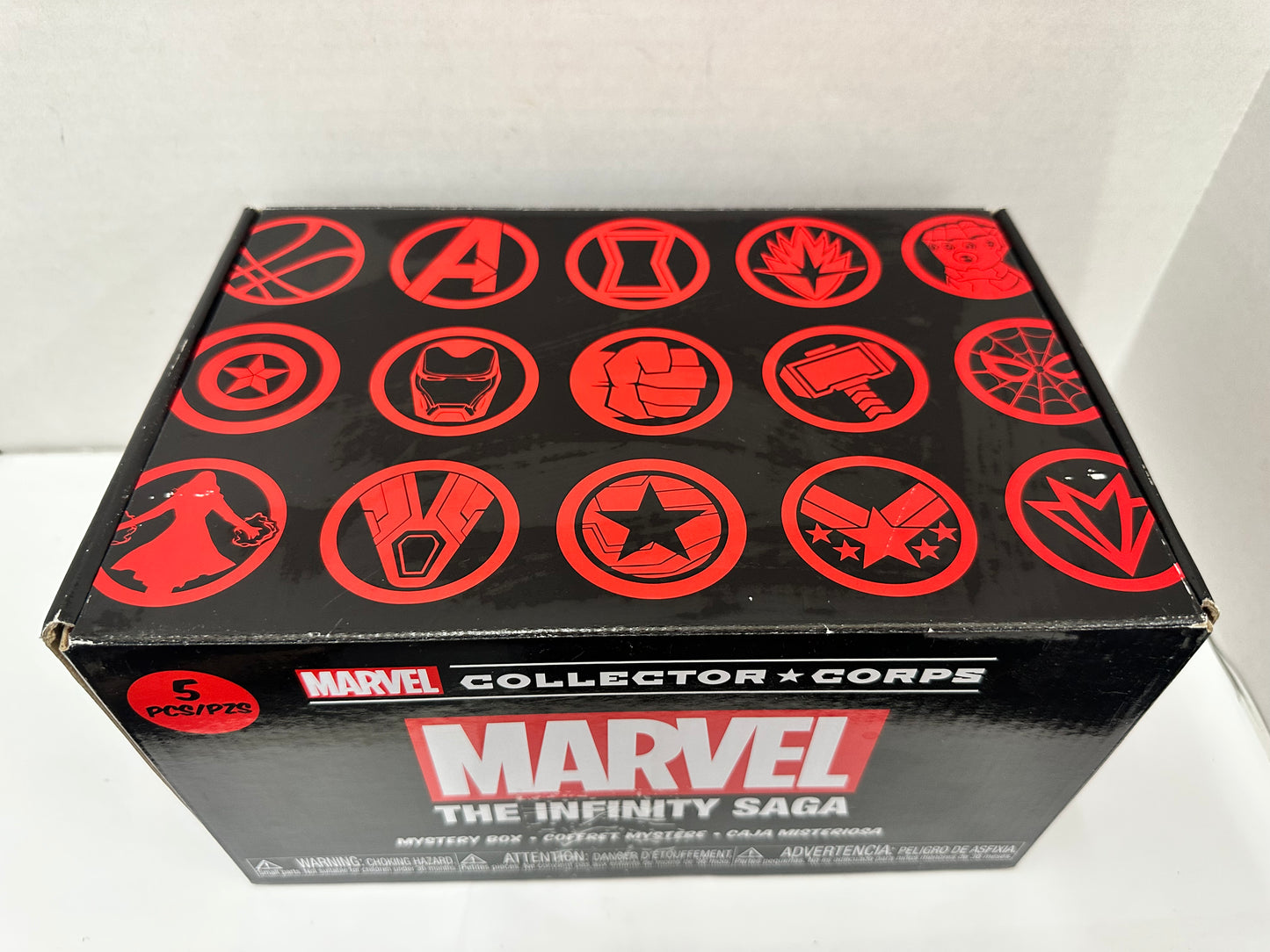 Funko Pop Marvel Collector Corps The Infinity Saga Mystery Box No T-Shirt