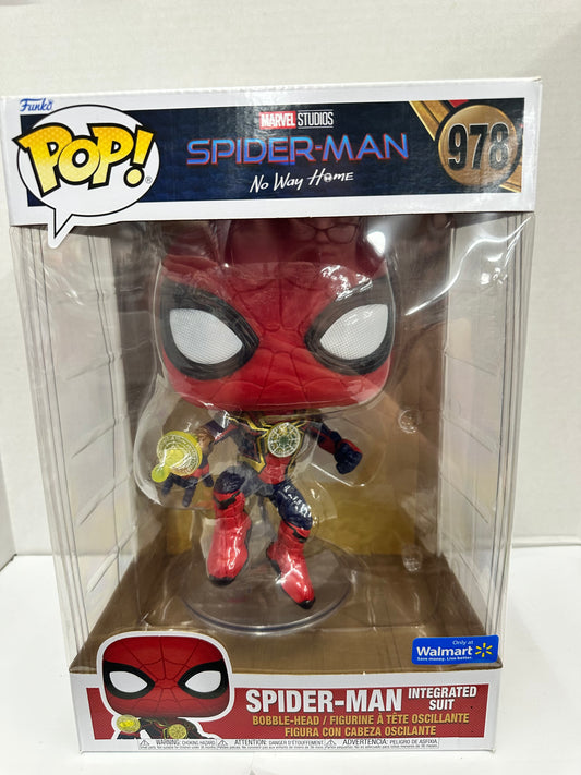 Funko Pop! Vinyl Jumbo: Marvel - Spider-Man Integrated Suit (Jumbo) #978