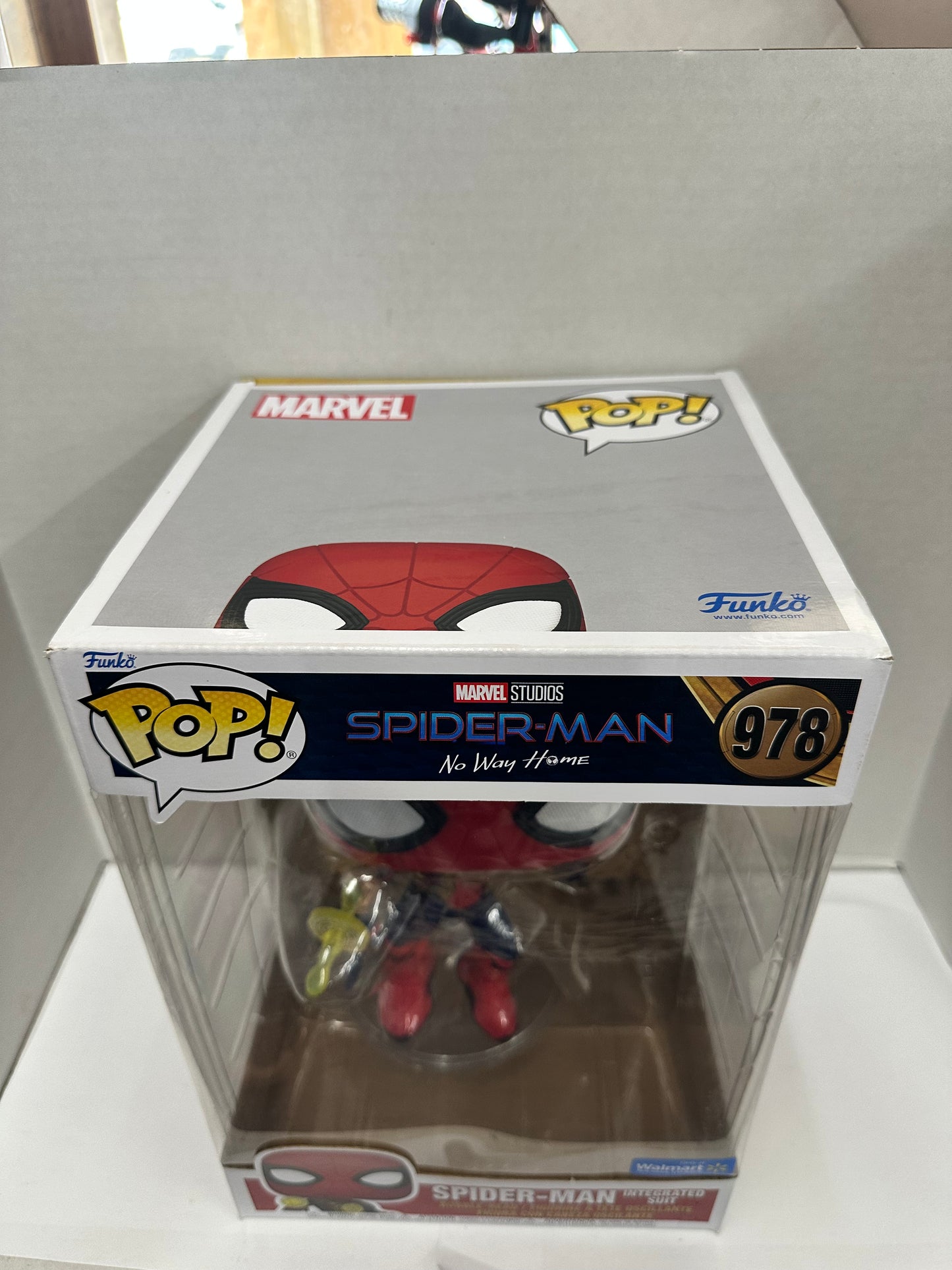 Funko Pop! Vinyl Jumbo: Marvel - Spider-Man Integrated Suit (Jumbo) #978