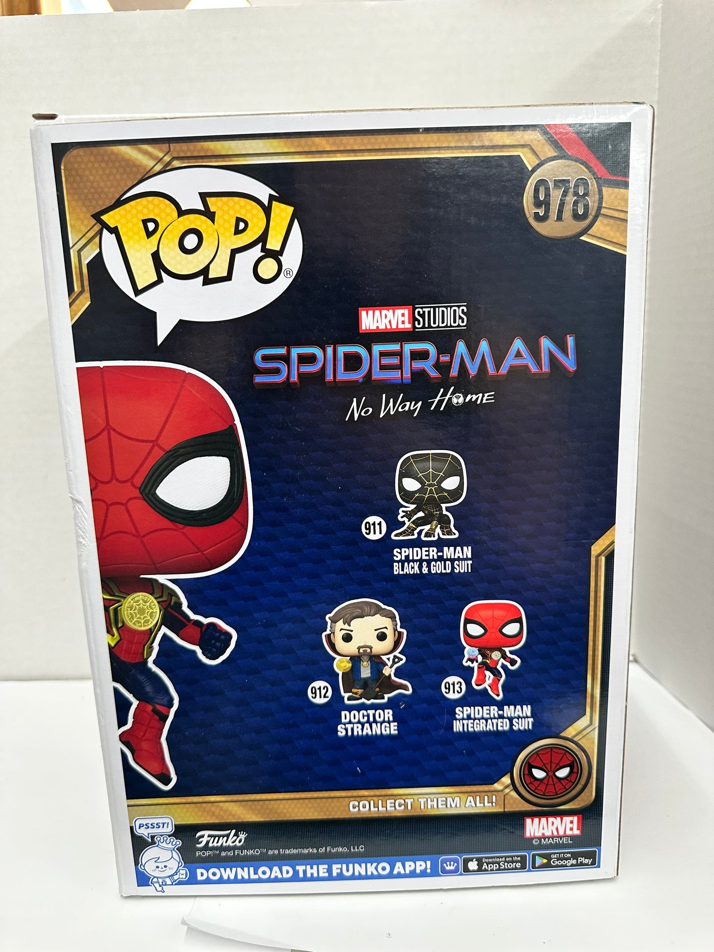 Funko Pop! Vinyl Jumbo: Marvel - Spider-Man Integrated Suit (Jumbo) #978