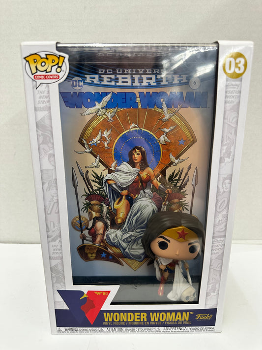 Funko Pop Comic Book Cover with Case DC Universe Wonder Woman #03