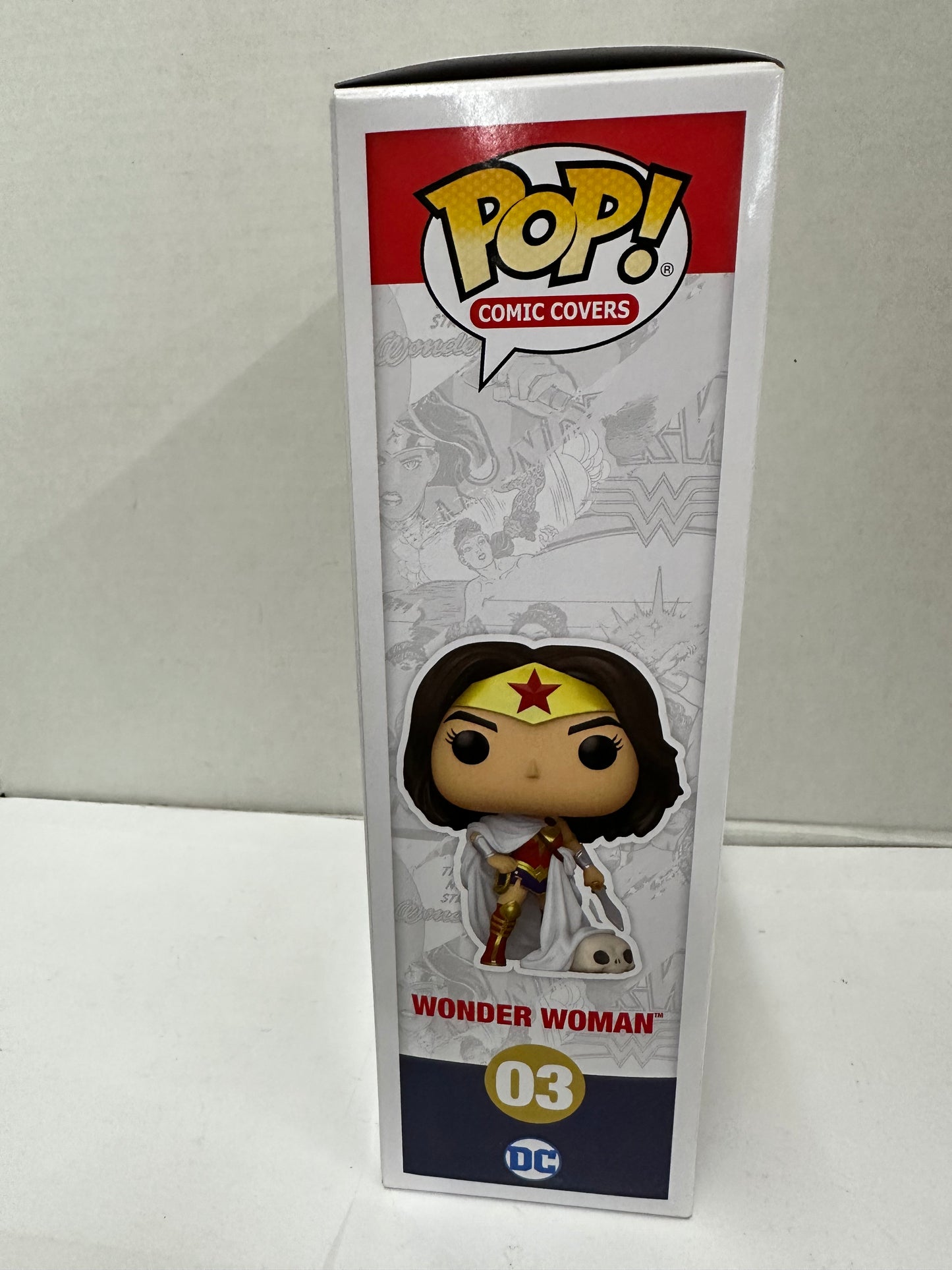 Funko Pop Comic Book Cover with Case DC Universe Wonder Woman #03