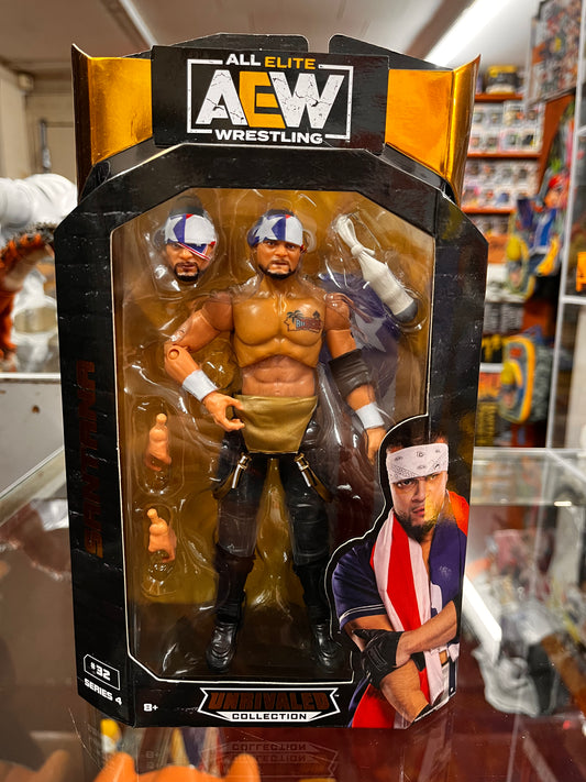 AEW Unrivaled Collection Series #4 SANTANA 6" Action Figure Jazwares 2021