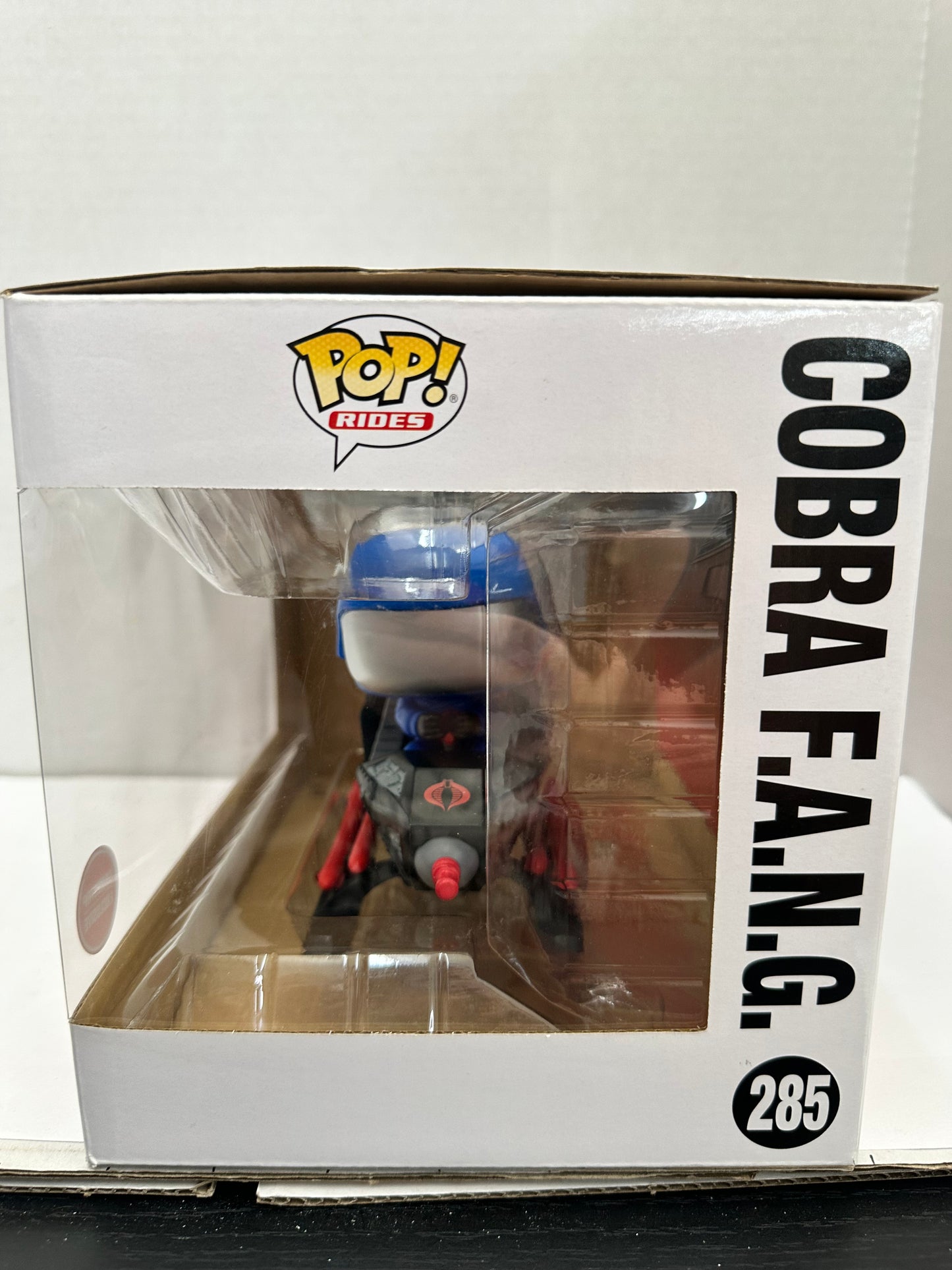 Funko Pop! Rides G.I Joe Cobra F.A.N.G. Helicopter (#285) GameStop Exclusive