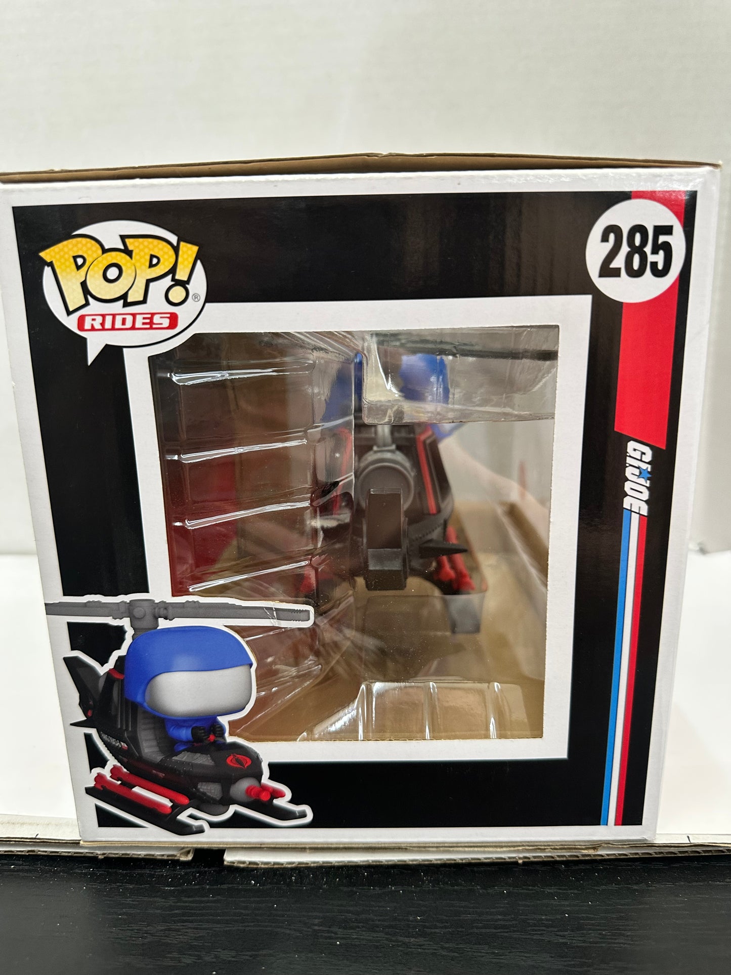 Funko Pop! Rides G.I Joe Cobra F.A.N.G. Helicopter (#285) GameStop Exclusive