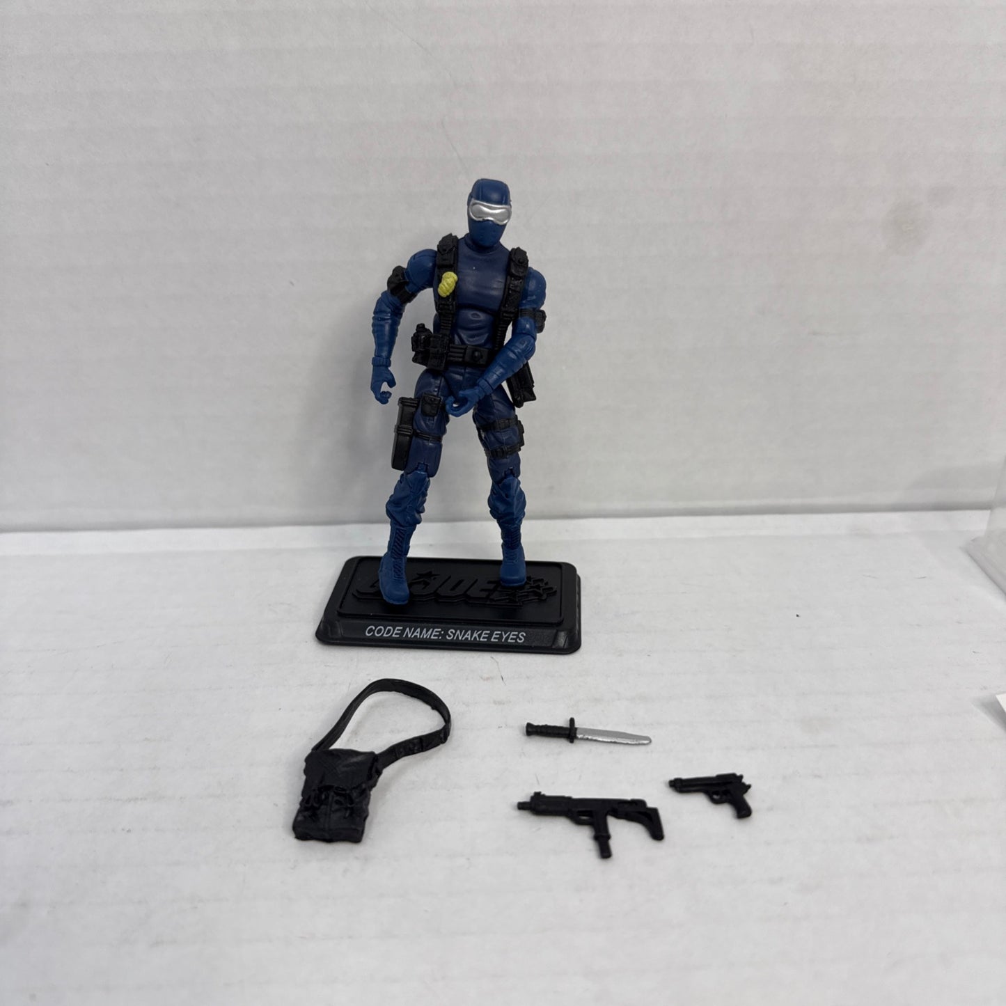 GI Joe 2008 Snake Eyes Blue Commando 25th