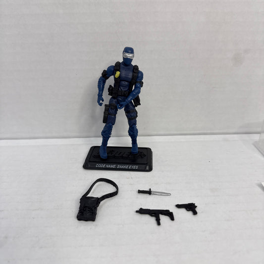 GI Joe 2008 Snake Eyes Blue Commando 25th