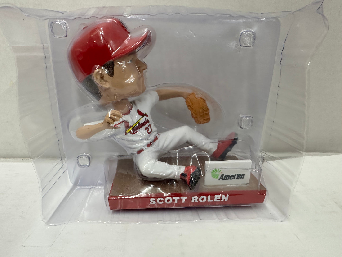 Scott Rolen St Louis Cardinals MLB Bobblehead IN BOX Box Damage