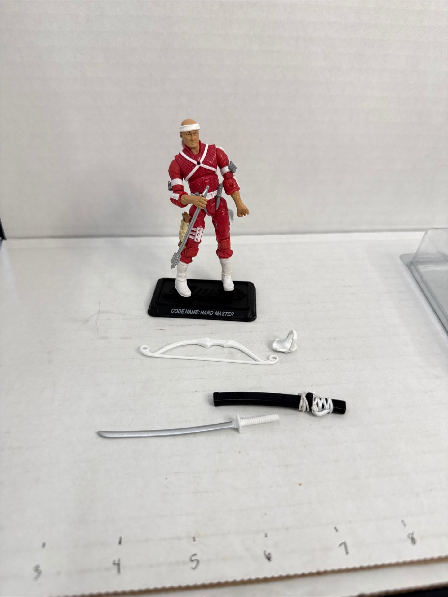 2008 GI JOE 25 Anniversary Hard Master v1  4" Action Figure with Accessories