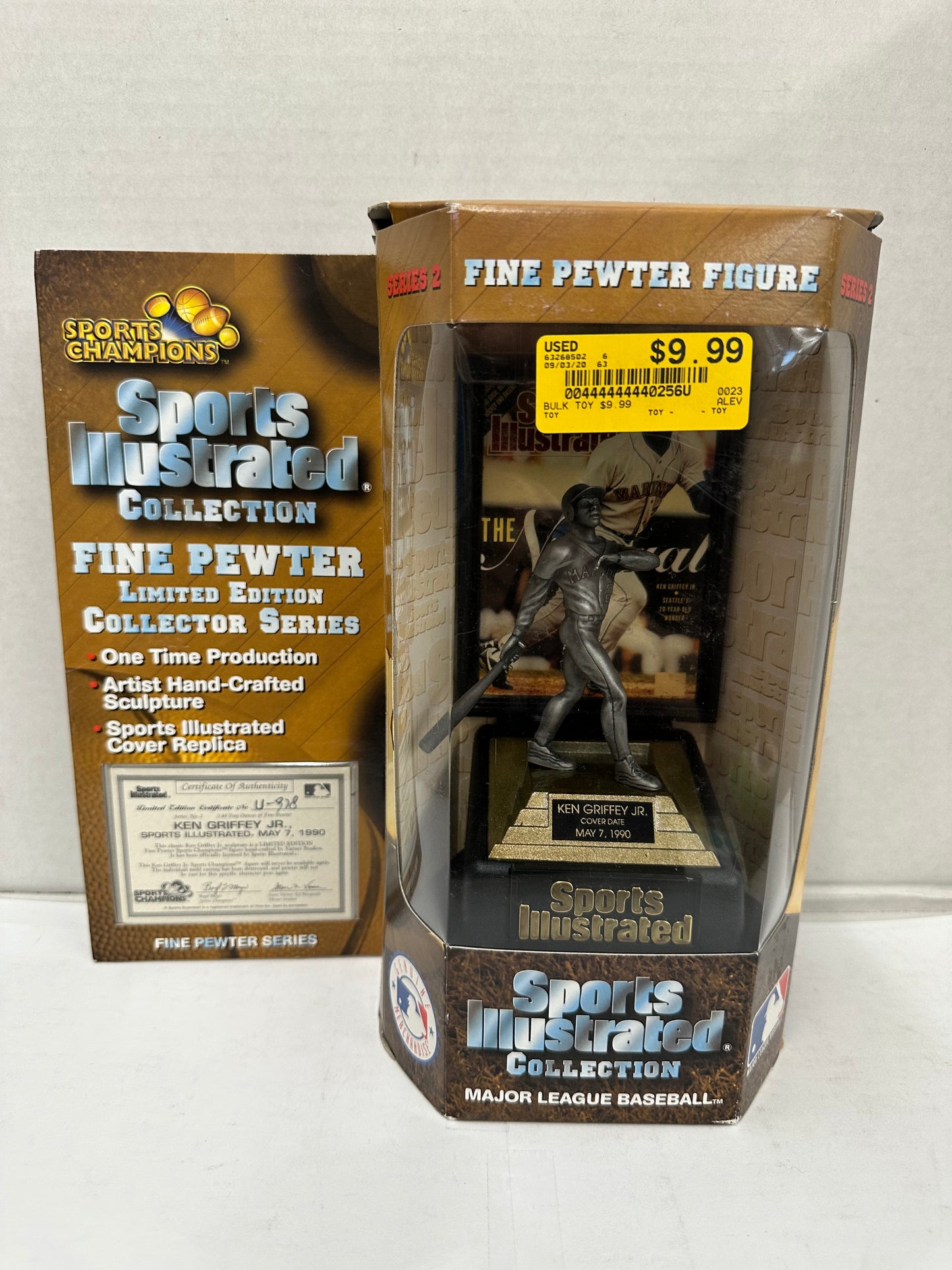 1997 Ken Griffey Jr. Sports Illustrated Fine Pewter Figure Limited Edition