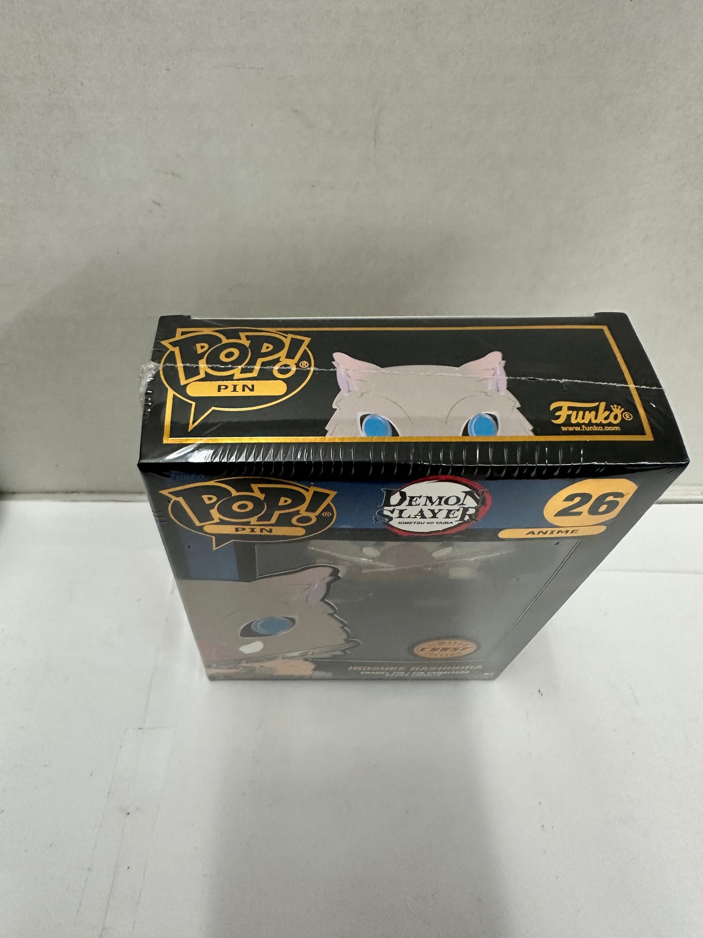 Funko Pop! Enamel Pin Anime Demon Slayer Inosuke Hashibira #26 CHASE New Sealed