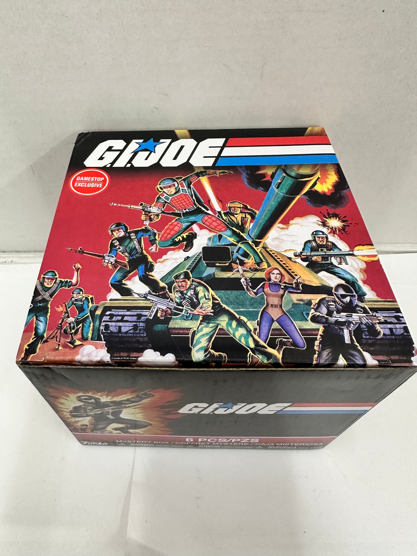 Funko Pop G.I. Joe Collector Box Destro GameStop Exclusive Open Box