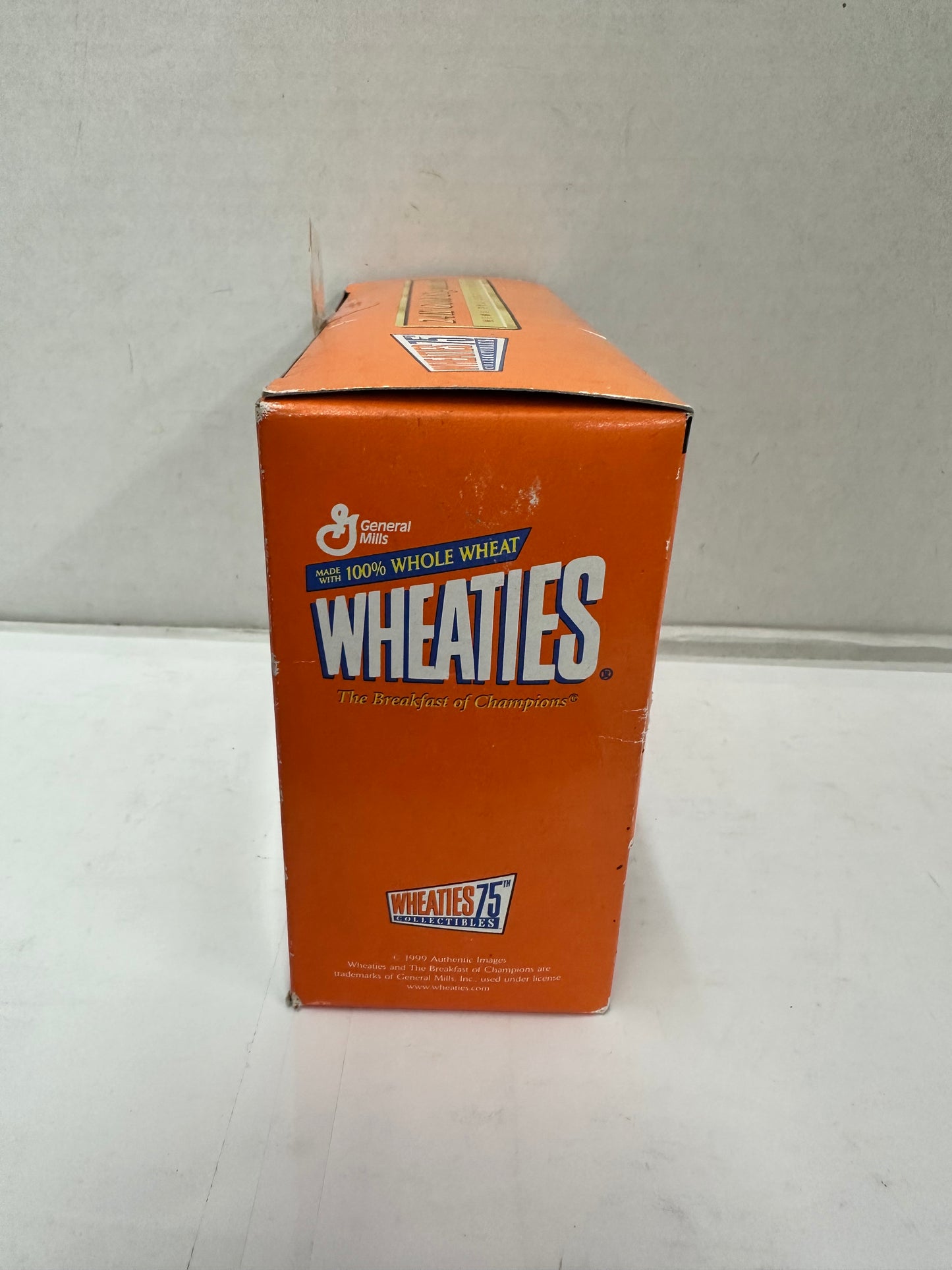 Wheaties Mini Cereal Box Collectible 24K Gold Signature 75 Years Sealed
