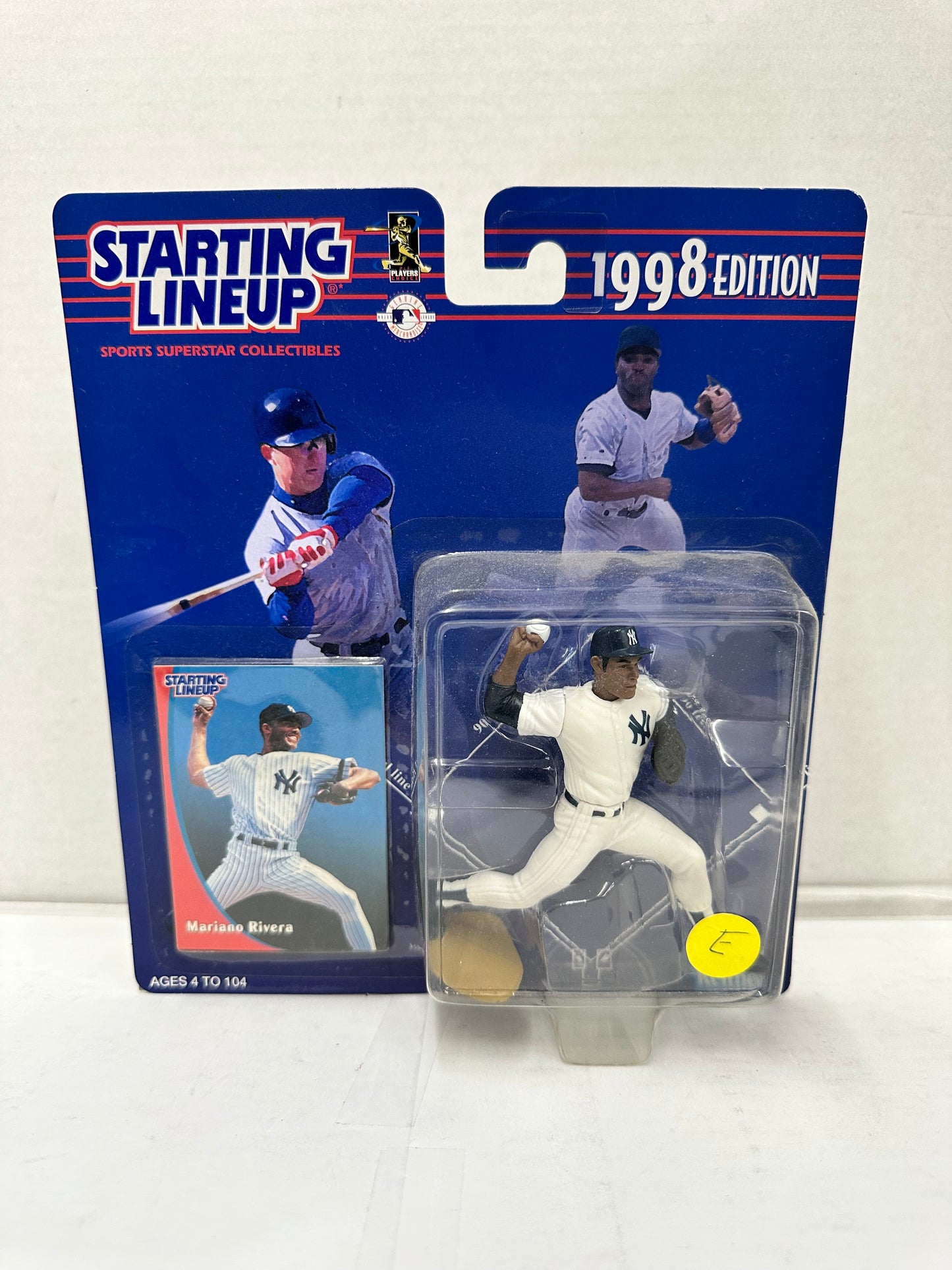 1998 Starting Lineup Mariano Rivera Baseball Series New York Yankees MLB