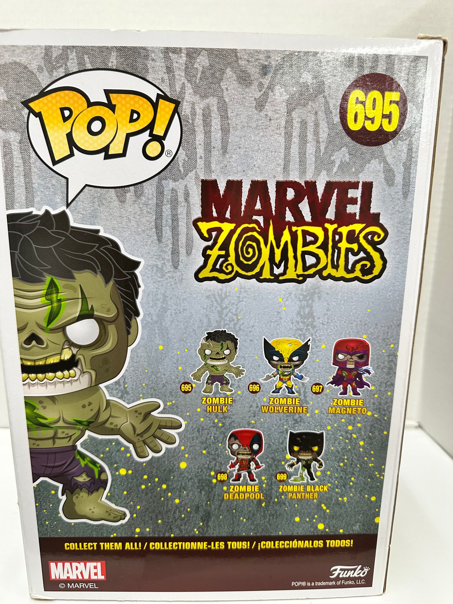Funko Pop! Marvel Zombies #695 Zombie Hulk Walmart Exclusive Figure