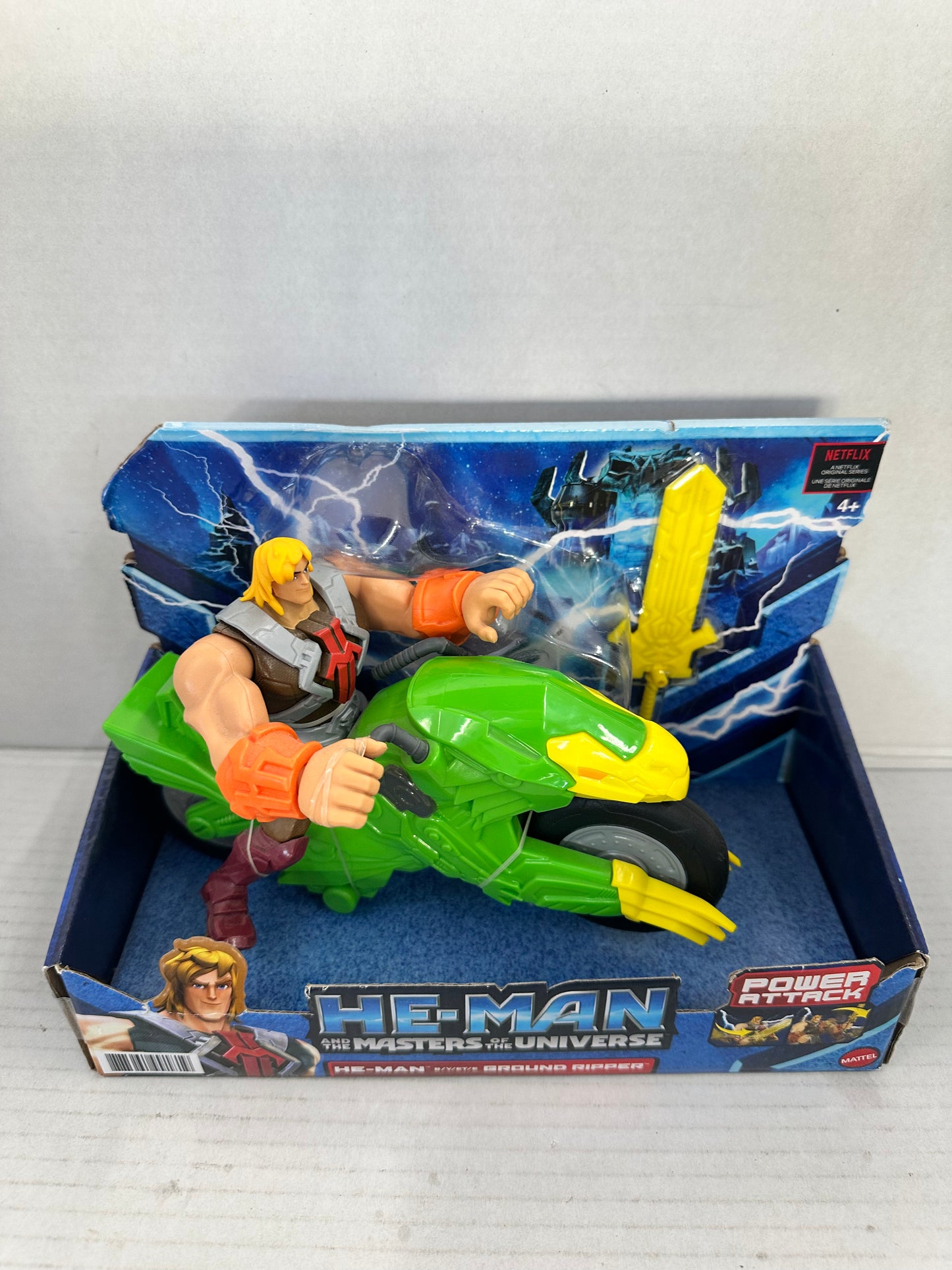 Masters of the Universe Power Attack Vehicle He-Man Ground Ripper 2021
