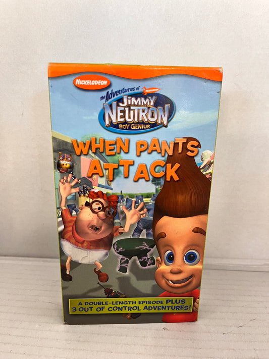 The Adventures of Jimmy Neutron, Boy Genius When Pants Attack (2003 VHS)