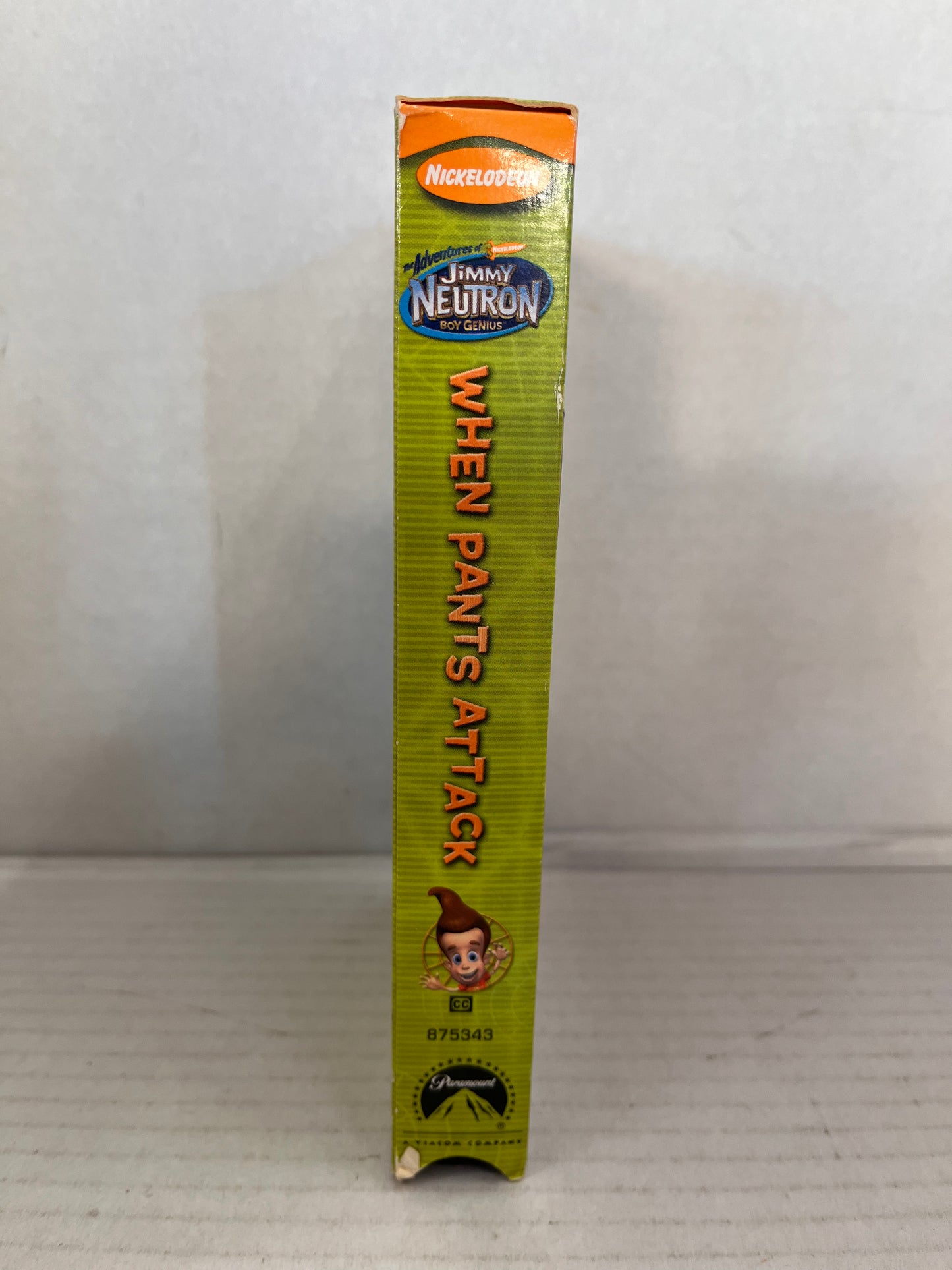 The Adventures of Jimmy Neutron, Boy Genius When Pants Attack (2003 VHS)