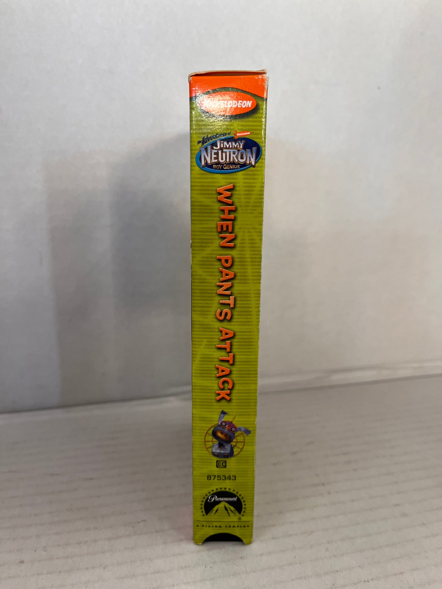 The Adventures of Jimmy Neutron, Boy Genius When Pants Attack (2003 VHS)