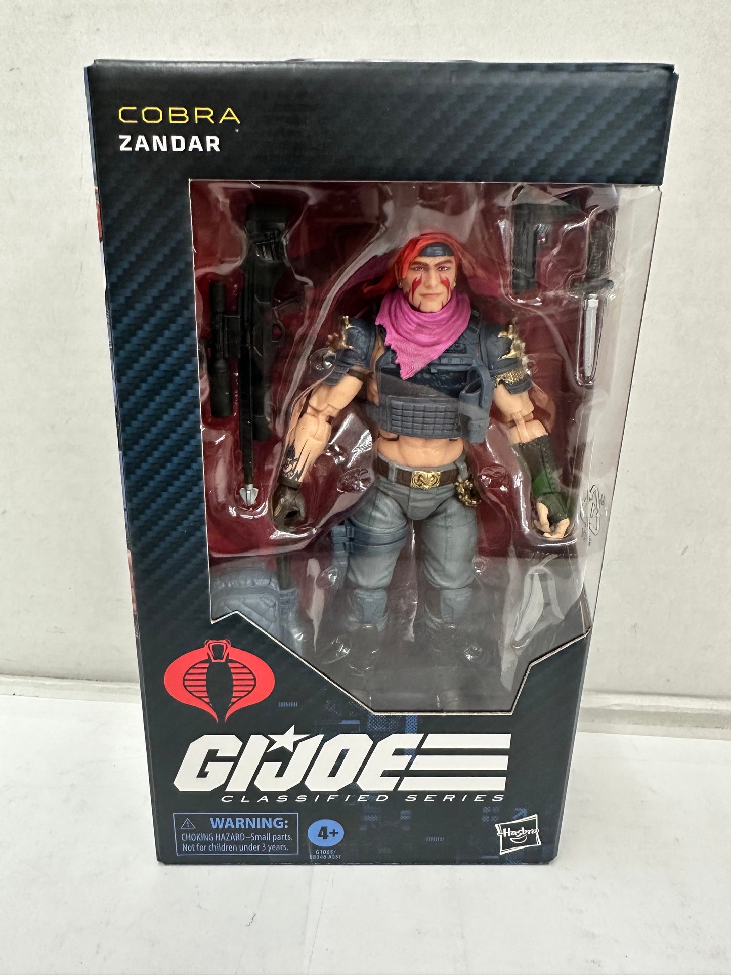 G.I. Joe Classified Series Zandar 6-Inch Action Figure
