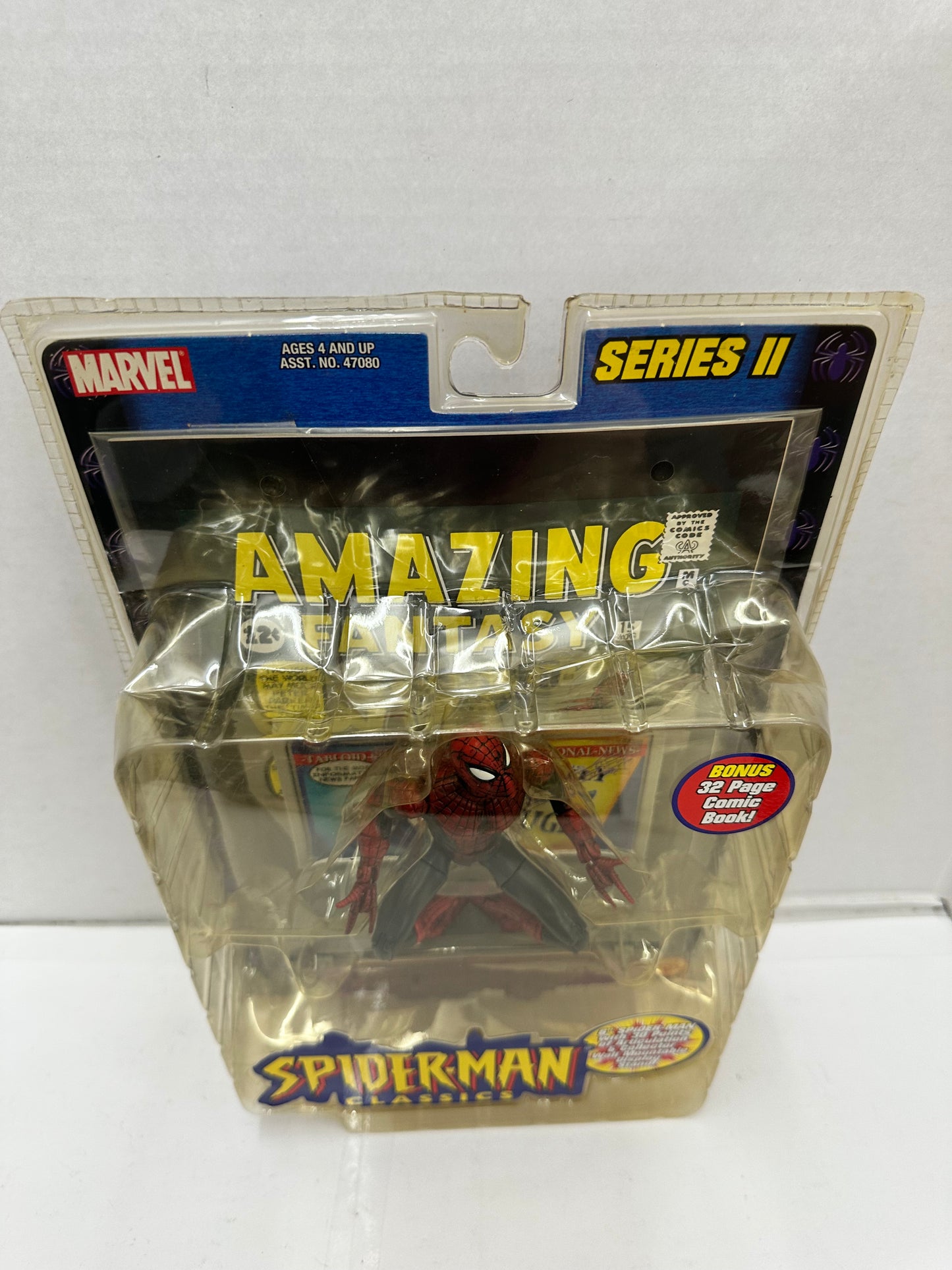 ToyBiz Spider-Man Classics Series 2 Classic Spider-Man Action Figure