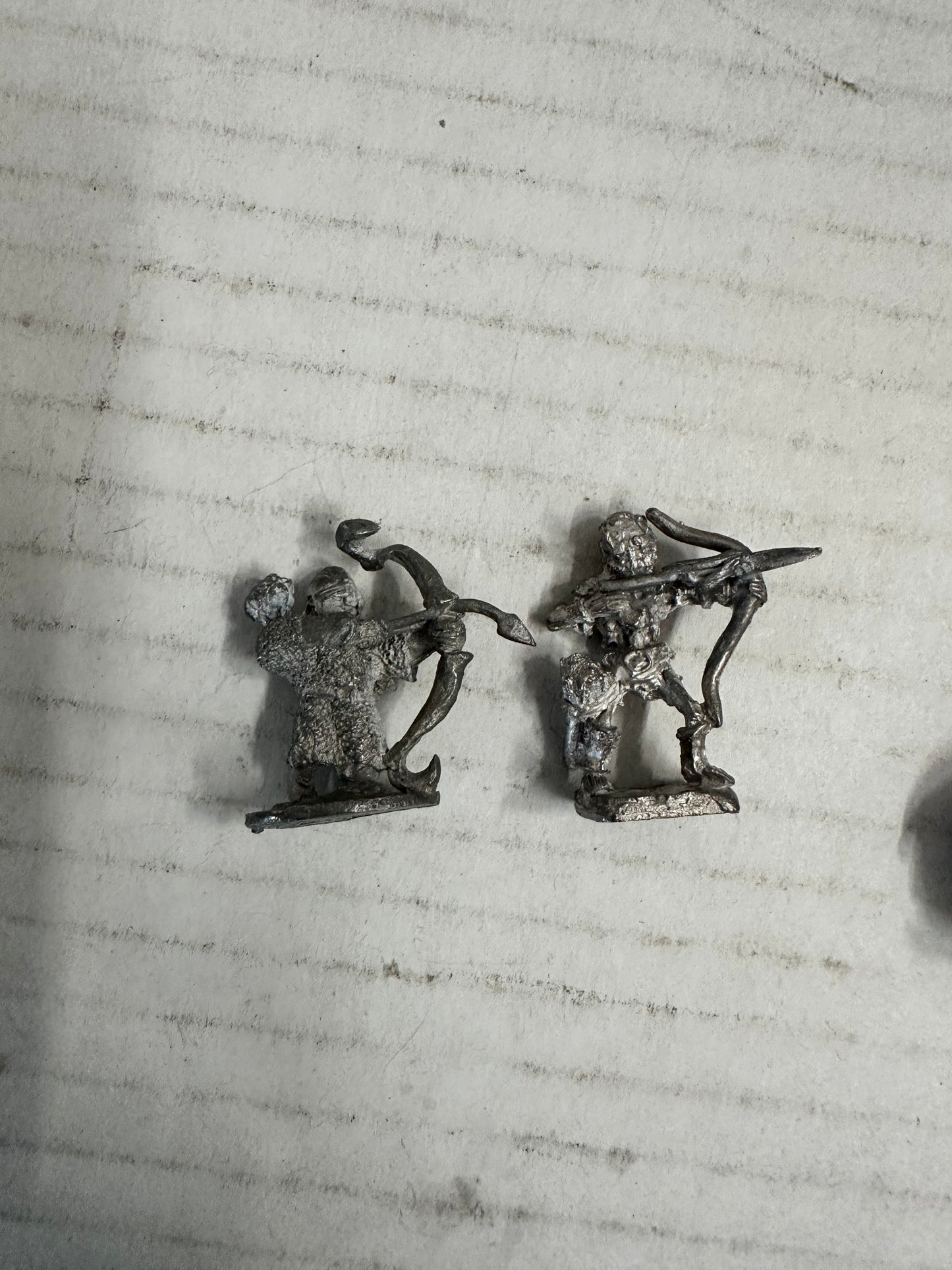 Vintage 1980 Grenadier Advanced D&D Figures Mixed Lot In Hireling Box