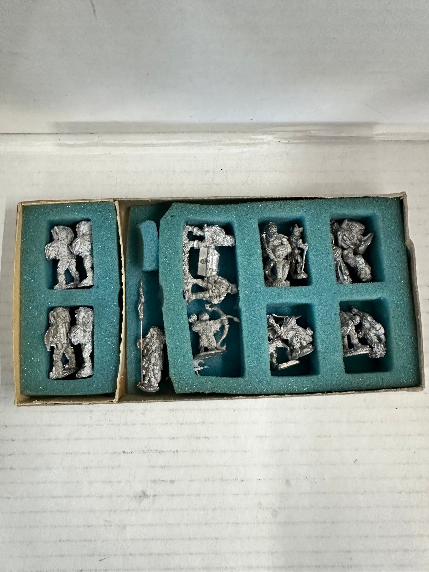 Vintage 1980 Grenadier Advanced D&D Figures Mixed Lot In Hireling Box