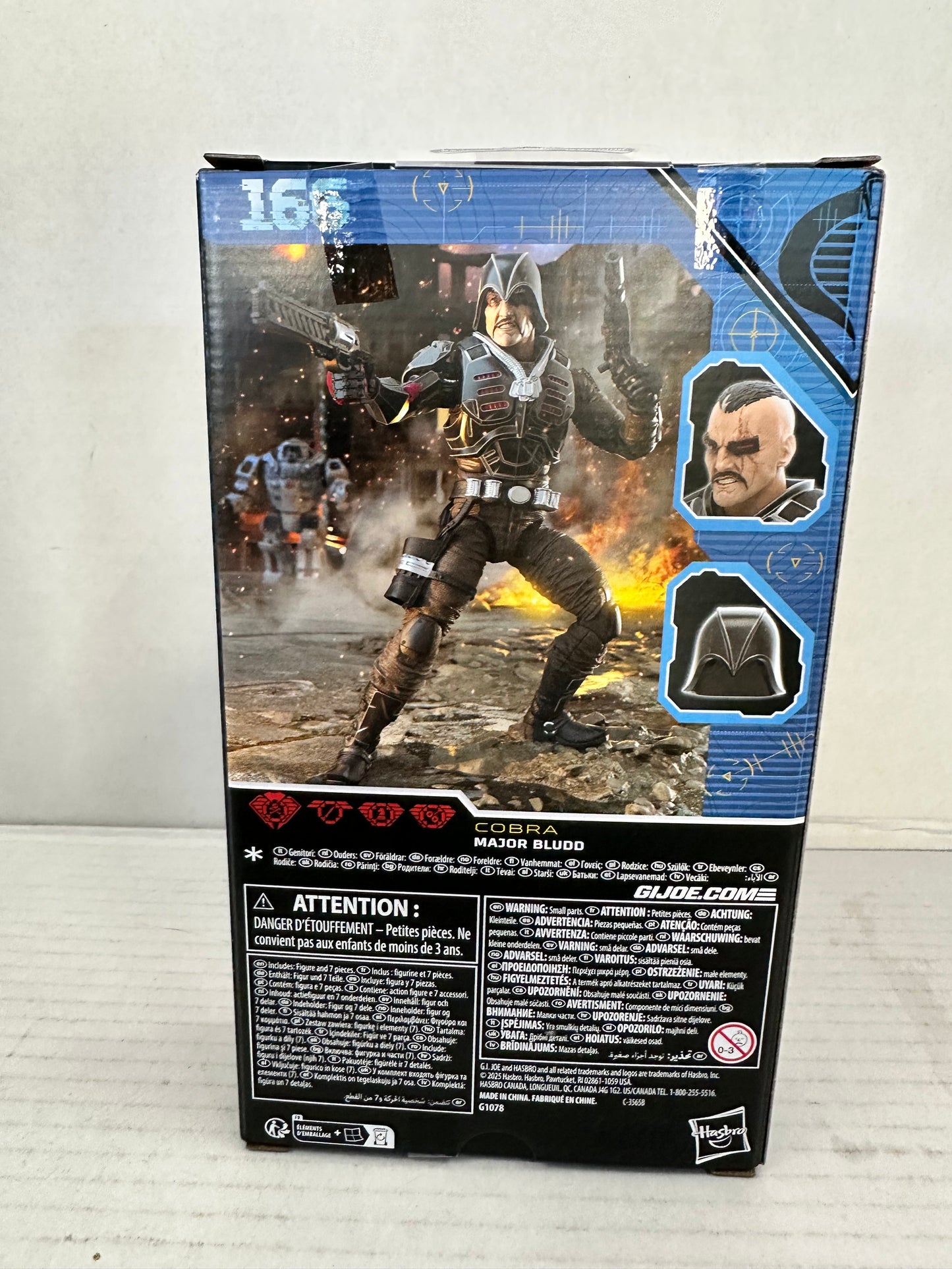 NEW GI JOE Cobra Major Bludd Classified Series 166 2025 6" Action Figure