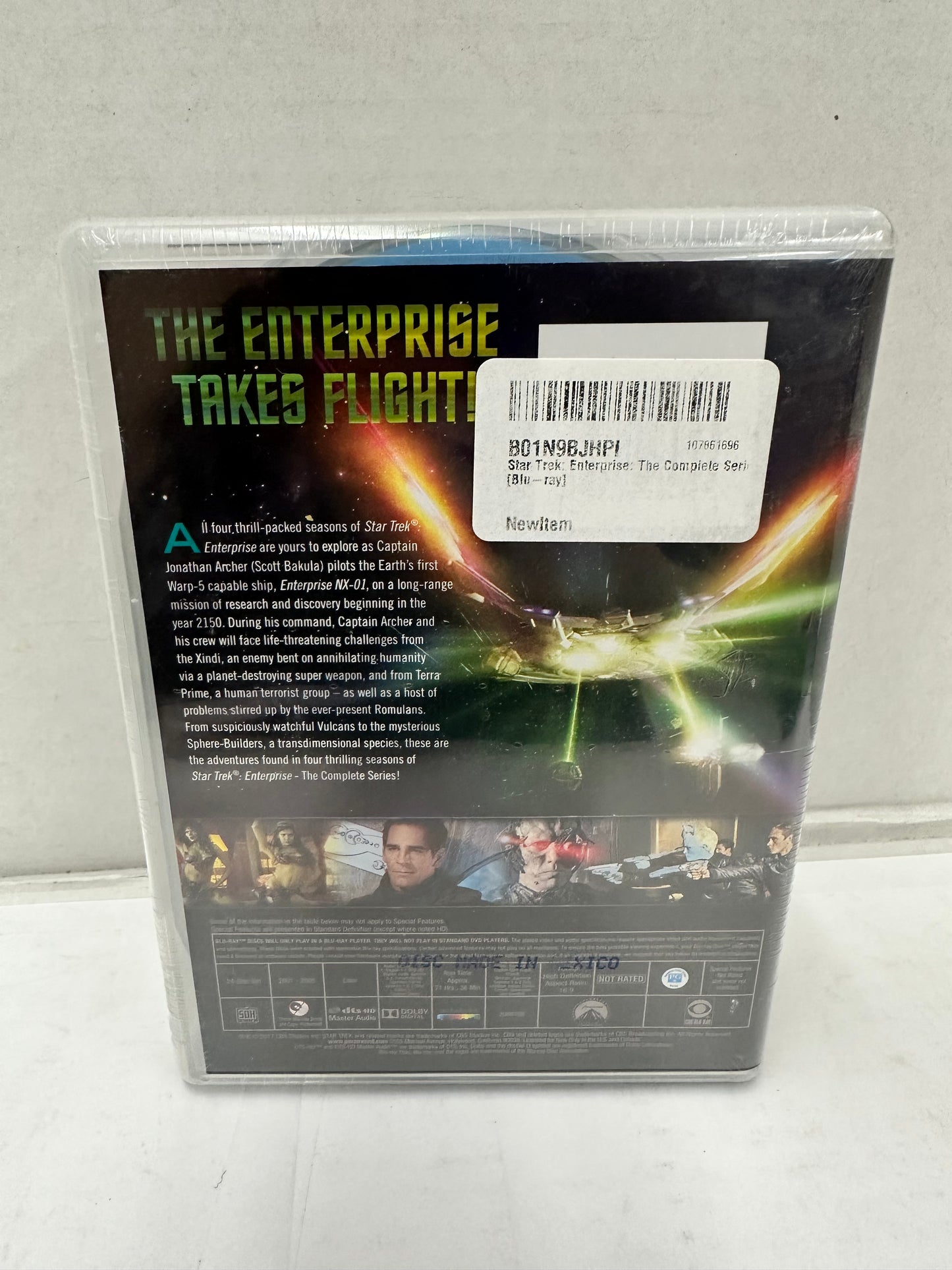 Star Trek Enterprise: The Complete Series / NEW • SEALED (24 disc Blu-ray)