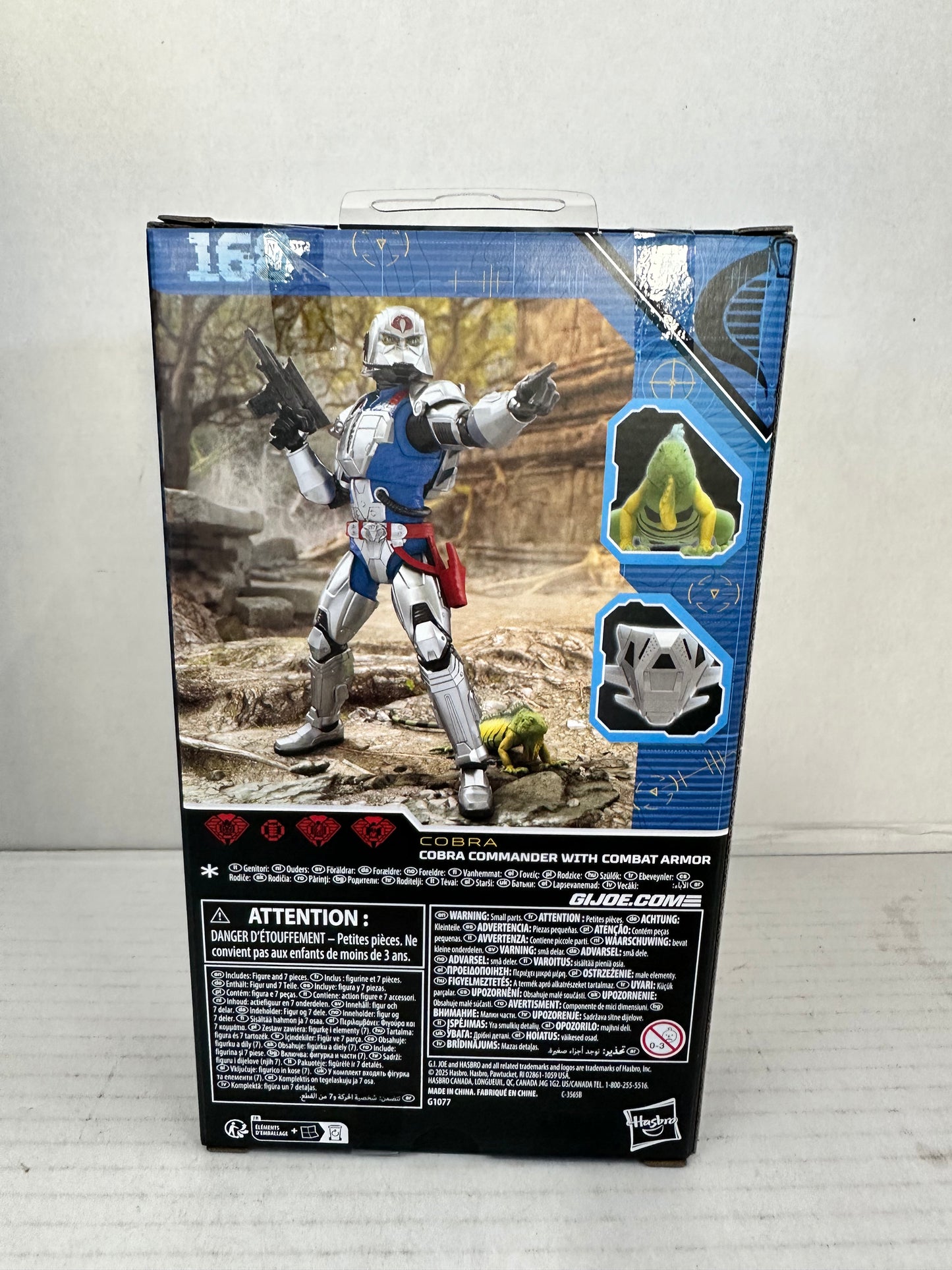 2025 GI Joe Classified Series #168 COMBAT ARMOR COBRA COMMANDER