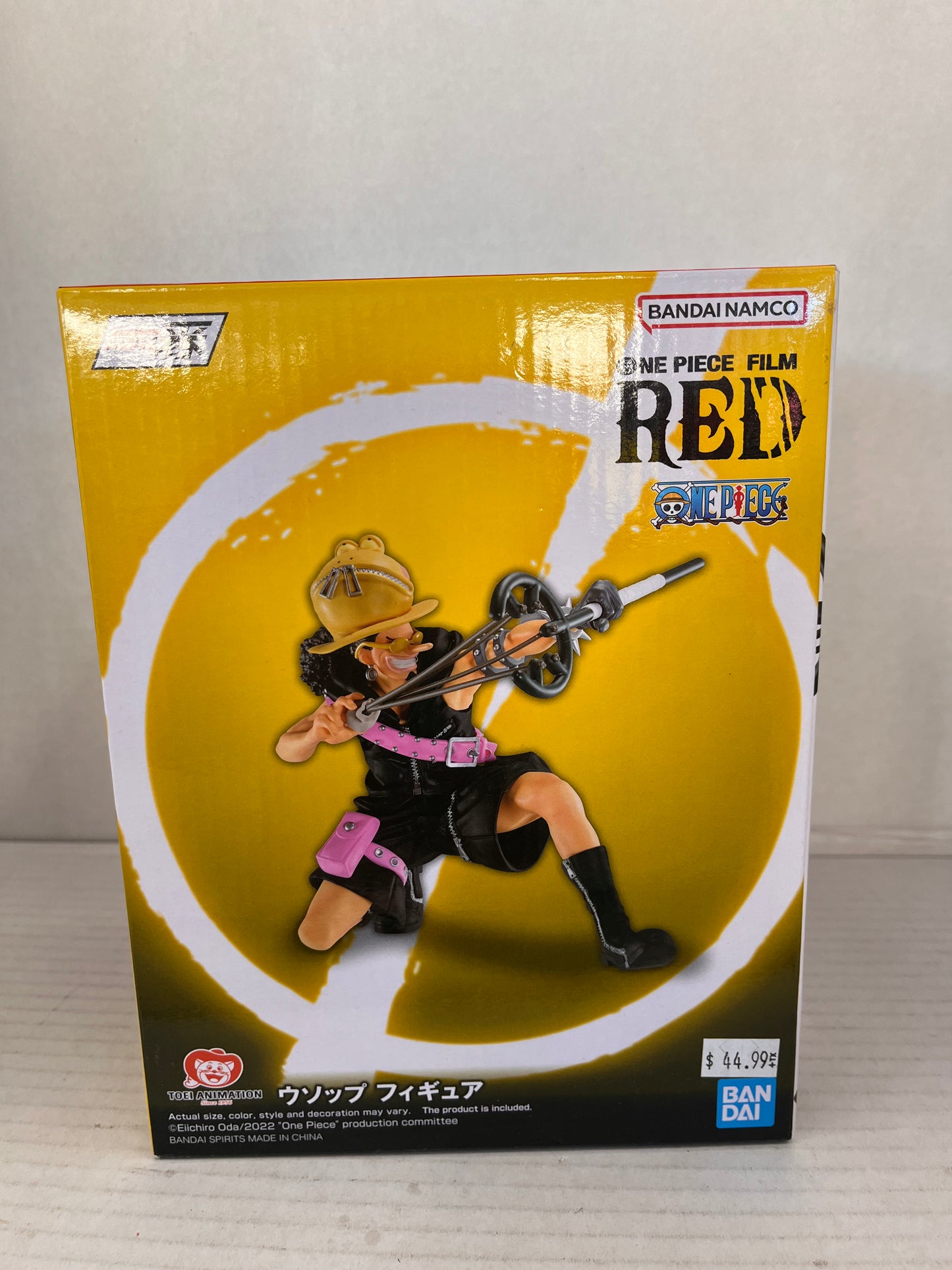One Piece Film Red Usopp Figure Ichiban Kuji B Prize BANDAI Japan Open Box