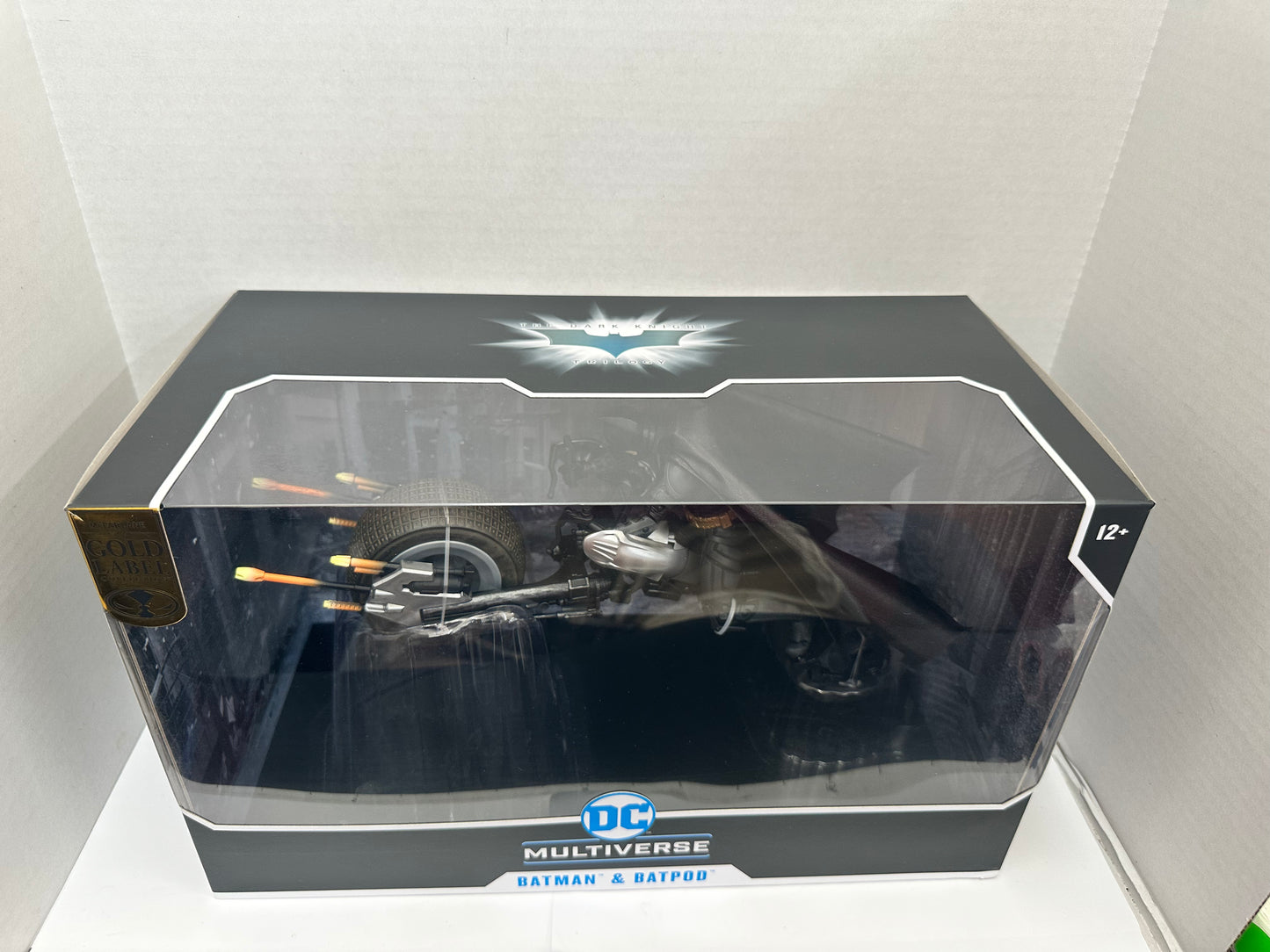McFarlane DC Multiverse Batman & Batpod The Dark Knight Rises Gold Label