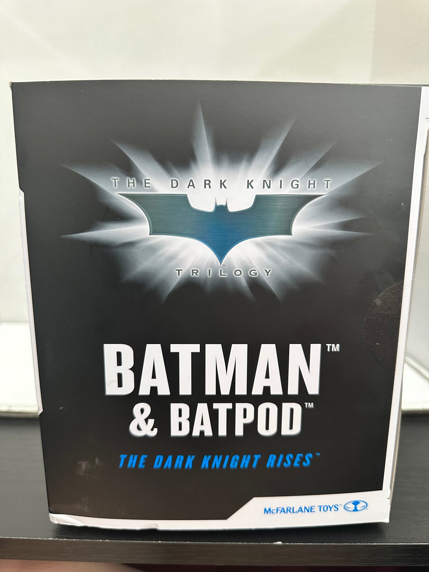 McFarlane DC Multiverse Batman & Batpod The Dark Knight Rises Gold Label