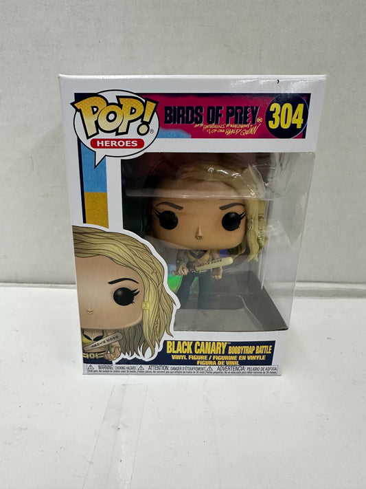 Funko Pop! Black Canary 304 Boobytrap Battle Bird of Prey DC Comics