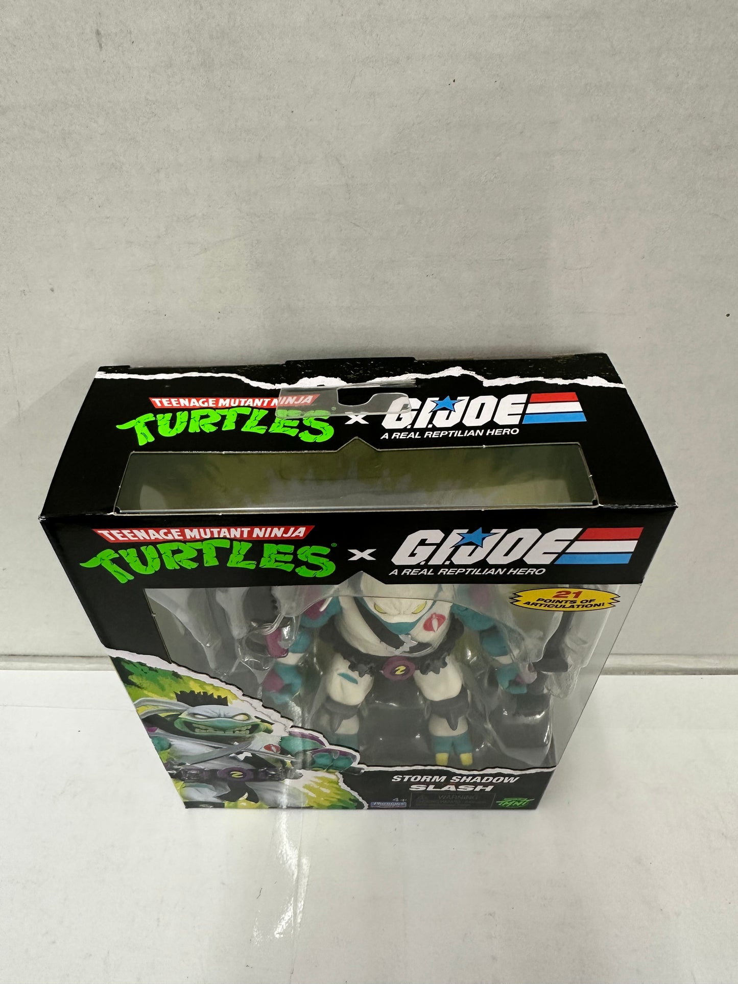 Playmates Toys TMNT Teenage Mutant Ninja Turtles G.I. Joe Storm Shadow Slash
