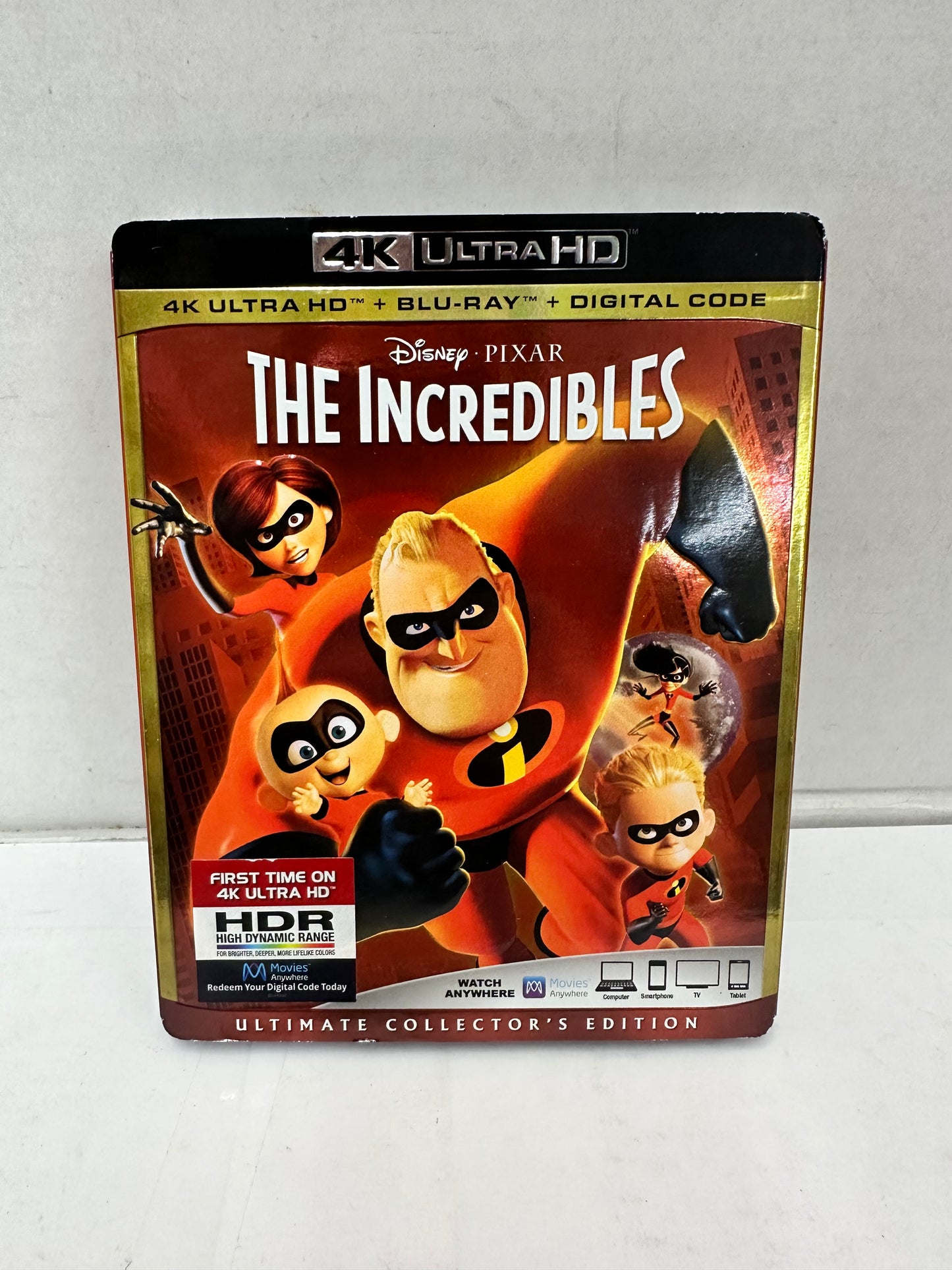The Incredibles [New 4K UHD Blu-ray] With Blu-Ray, 4K Mastering